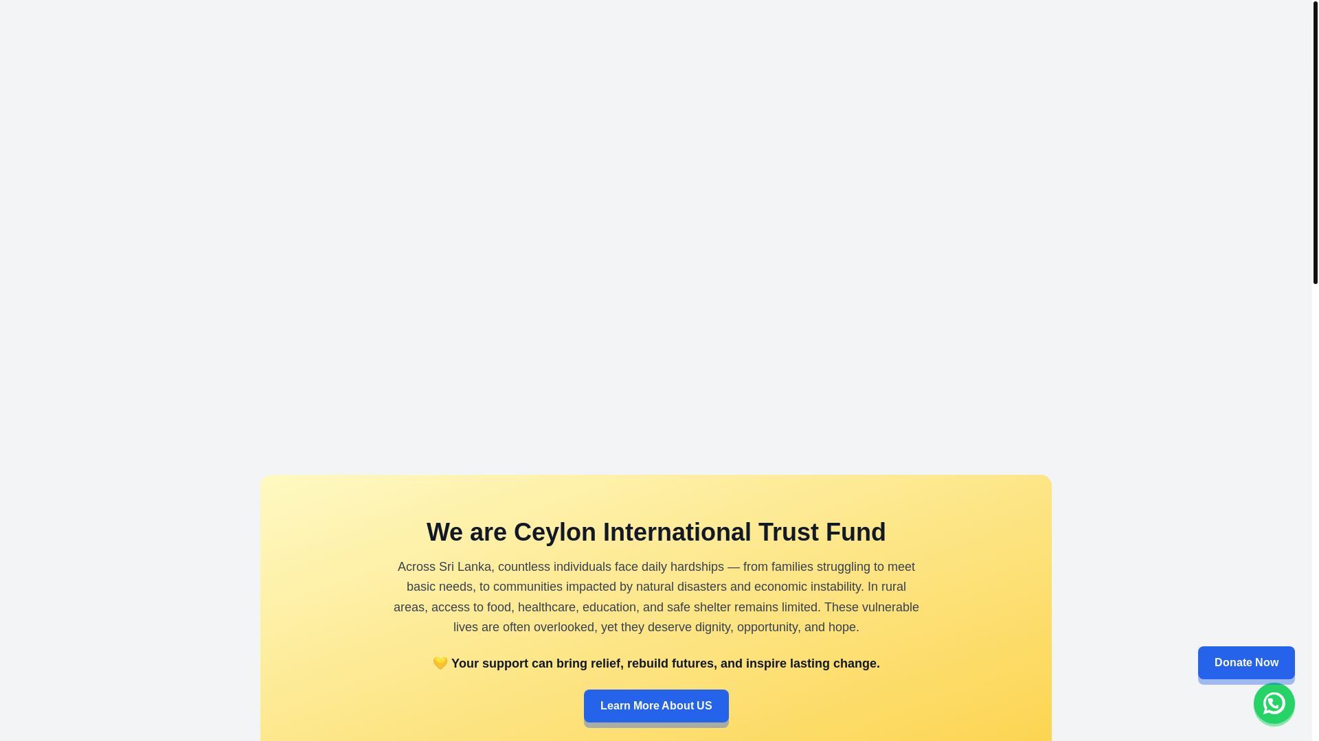 website screenshot of https://citf.org.lk/