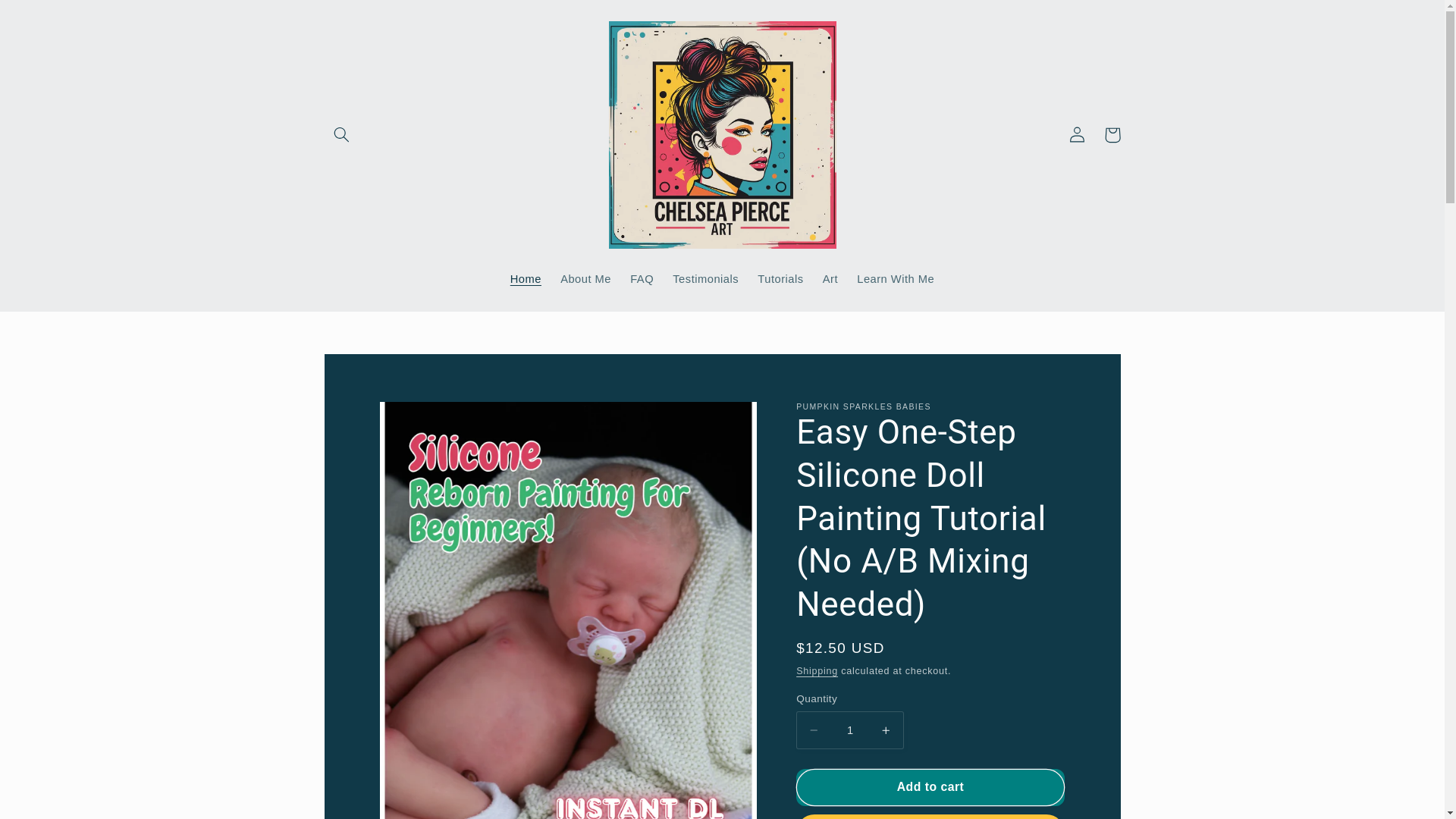 website screenshot of https://pumpkinsparklescreations.com/