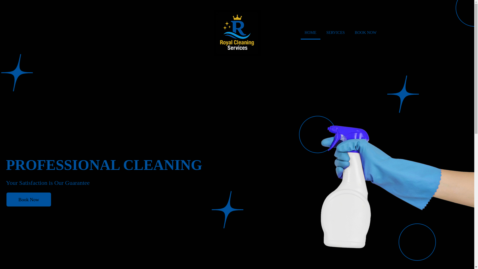 website screenshot of https://royalcleaningwa.com/
