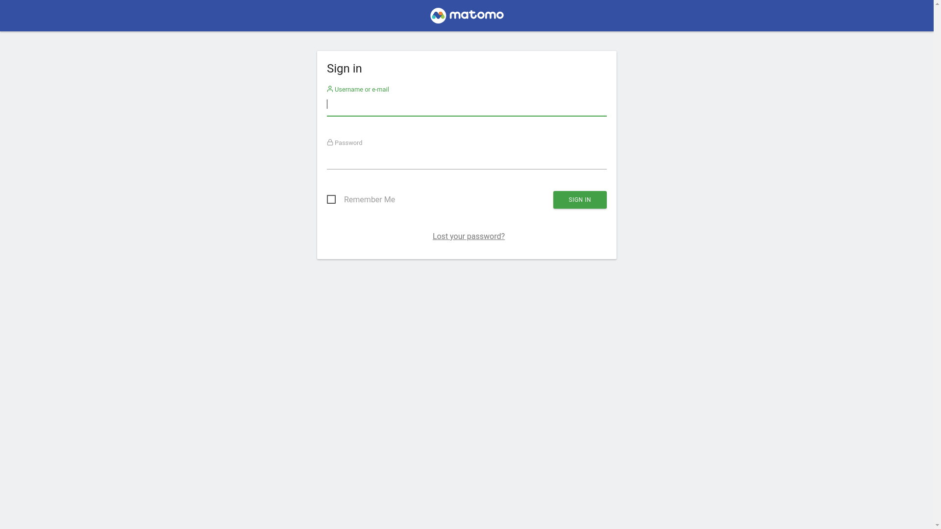 website screenshot of https://matomo.dyne.org/