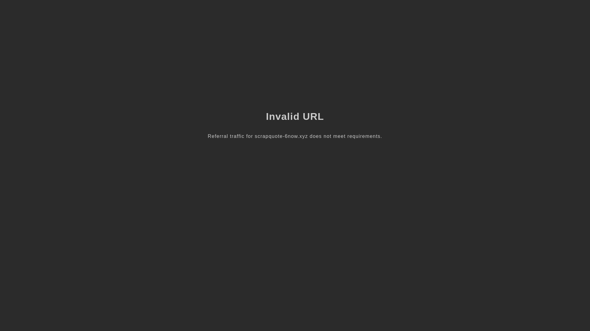 website screenshot of https://scrapquote-6now.xyz/