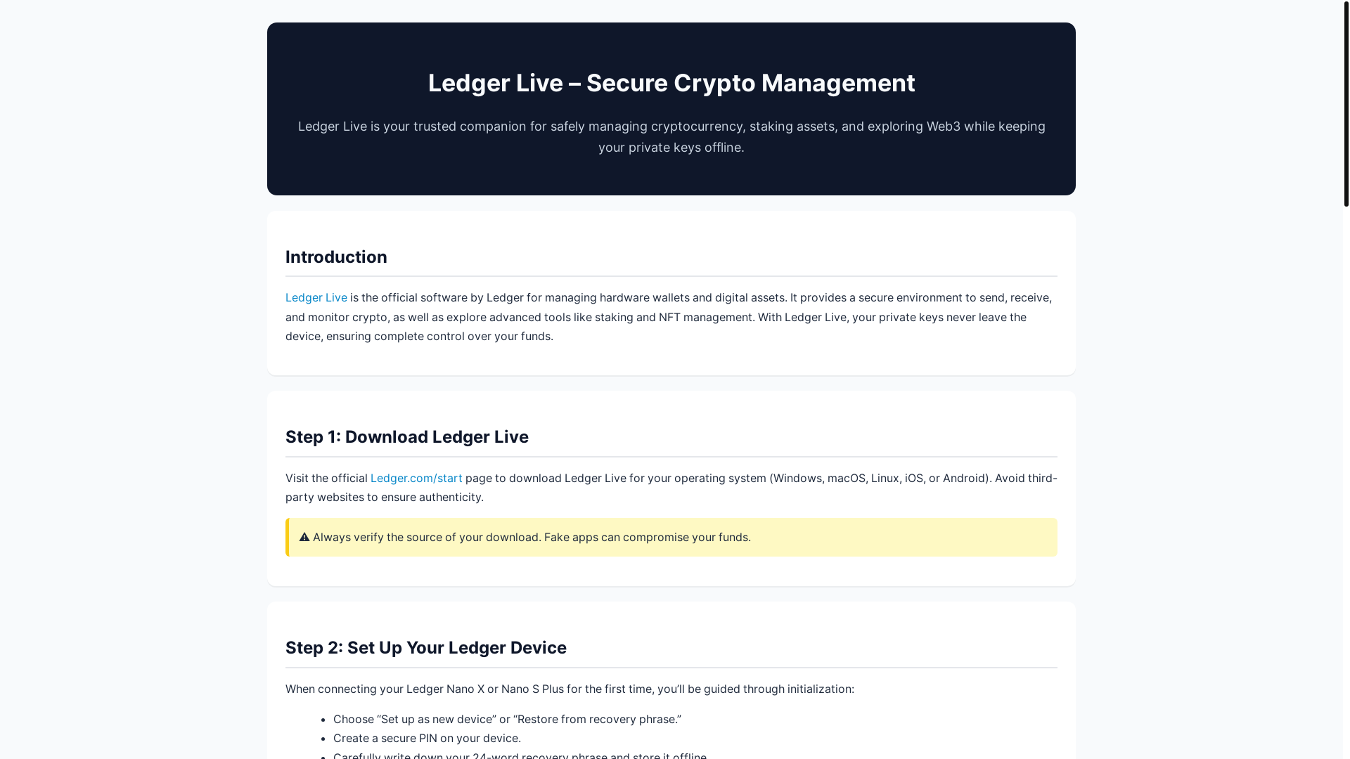 website screenshot of https://faq-ledgr-live-io.pages.dev/
