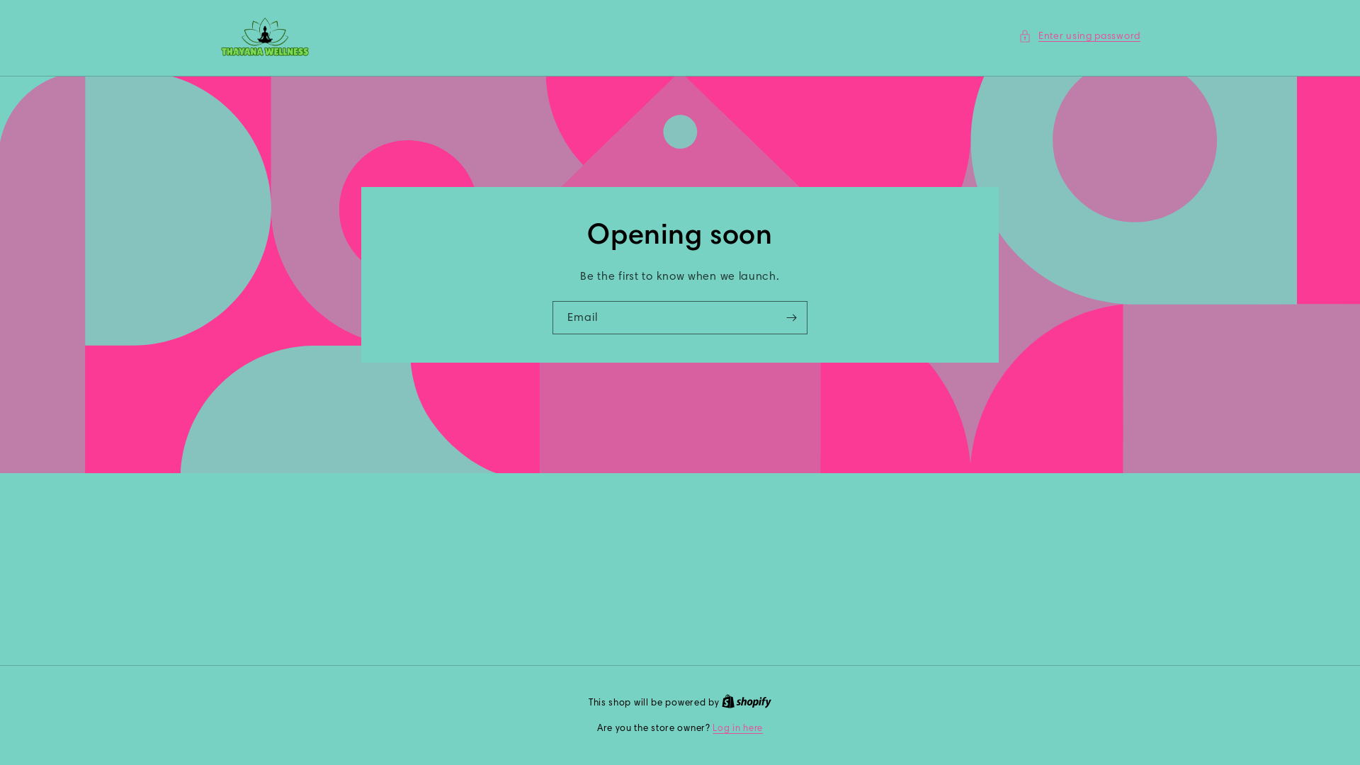 website screenshot of https://thayanawellness.com/