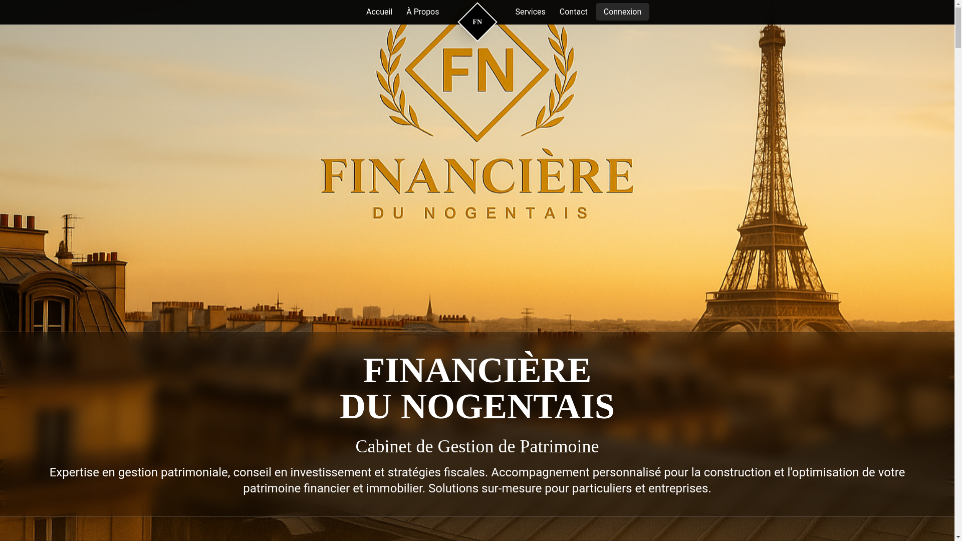 website screenshot of http://gestion-finance.com