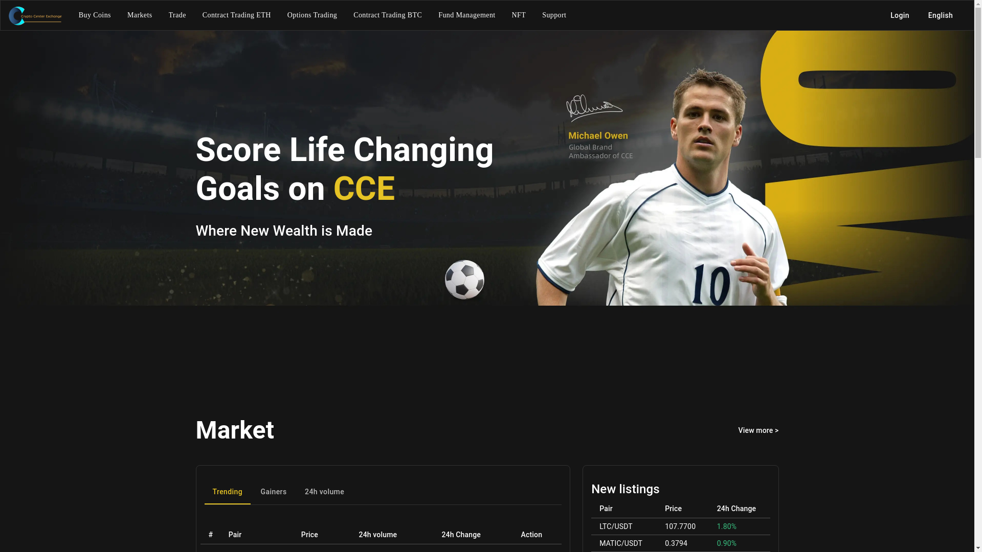 website screenshot of https://coinutmarket.com/