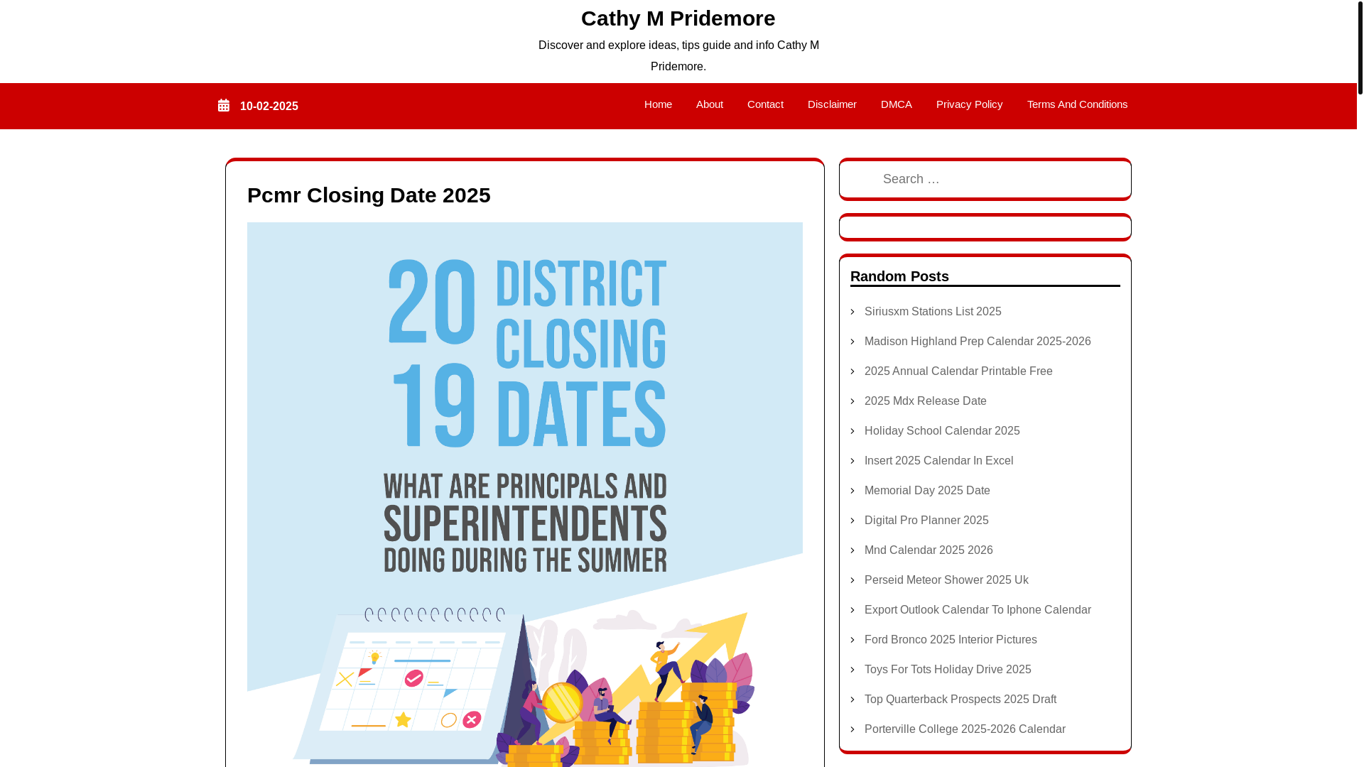 website screenshot of https://cathympridemorek.pages.dev/