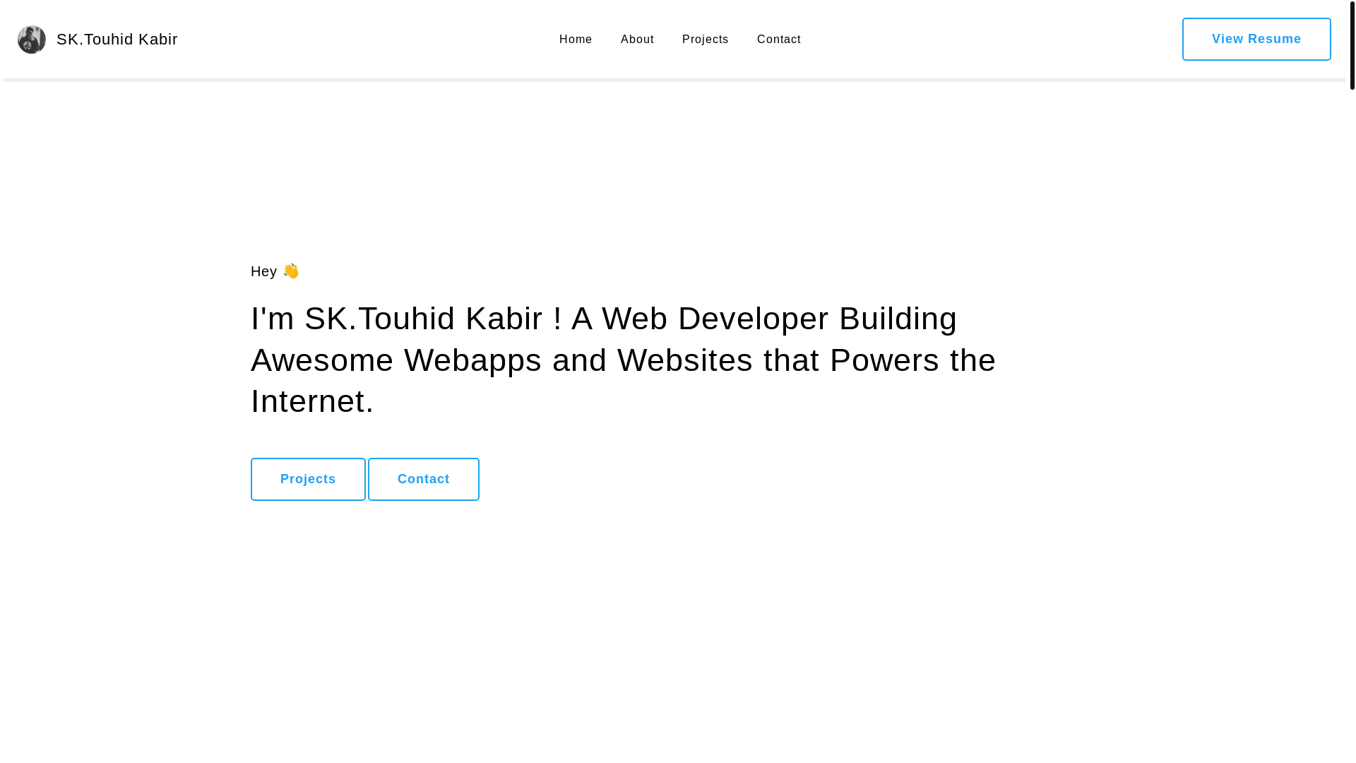 website screenshot of https://itskazz.dev/