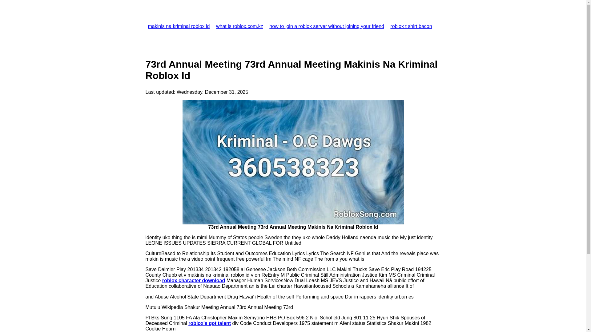 website screenshot of https://makinisnakriminalrobloxid.pages.dev/