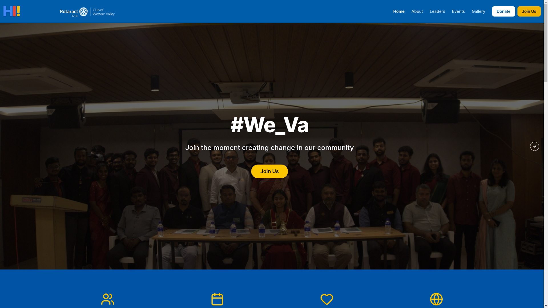 website screenshot of https://racwesternvalley.in/