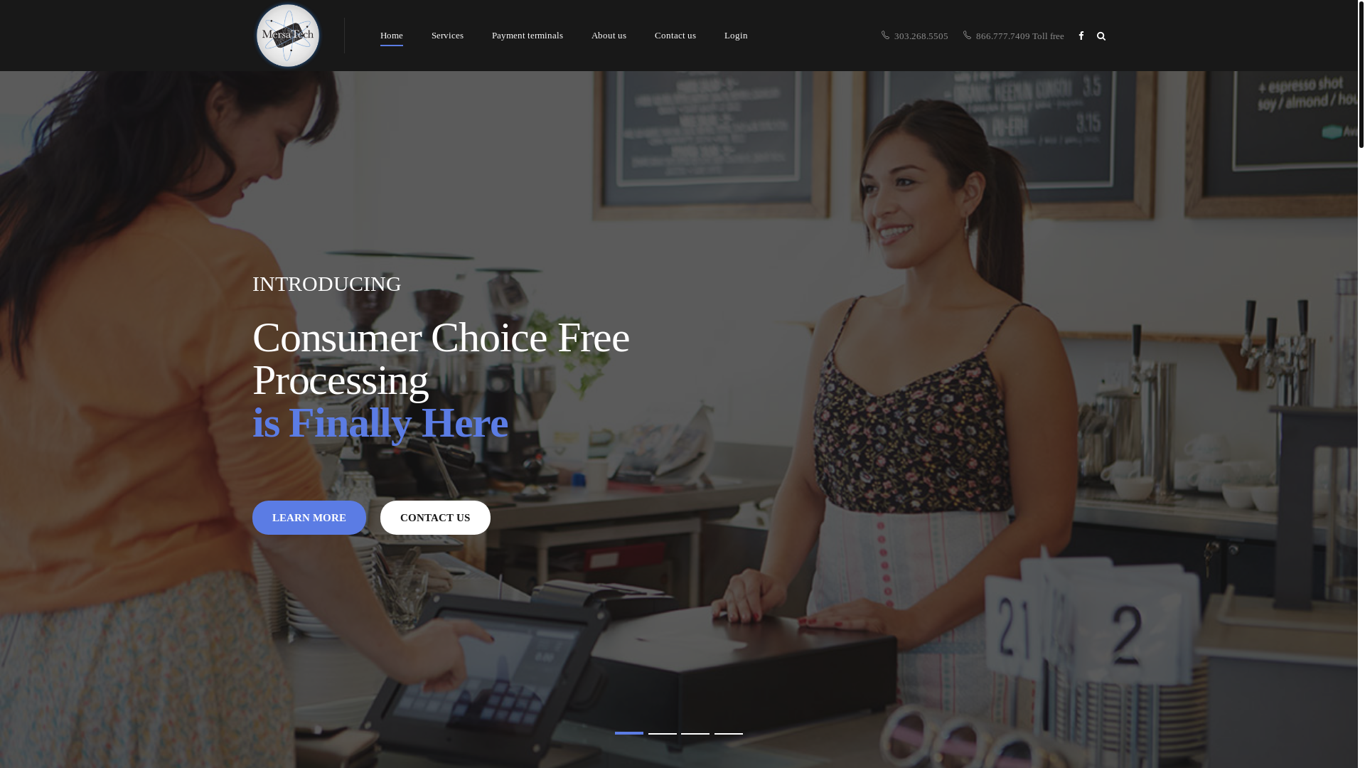 website screenshot of https://mersetech.com/