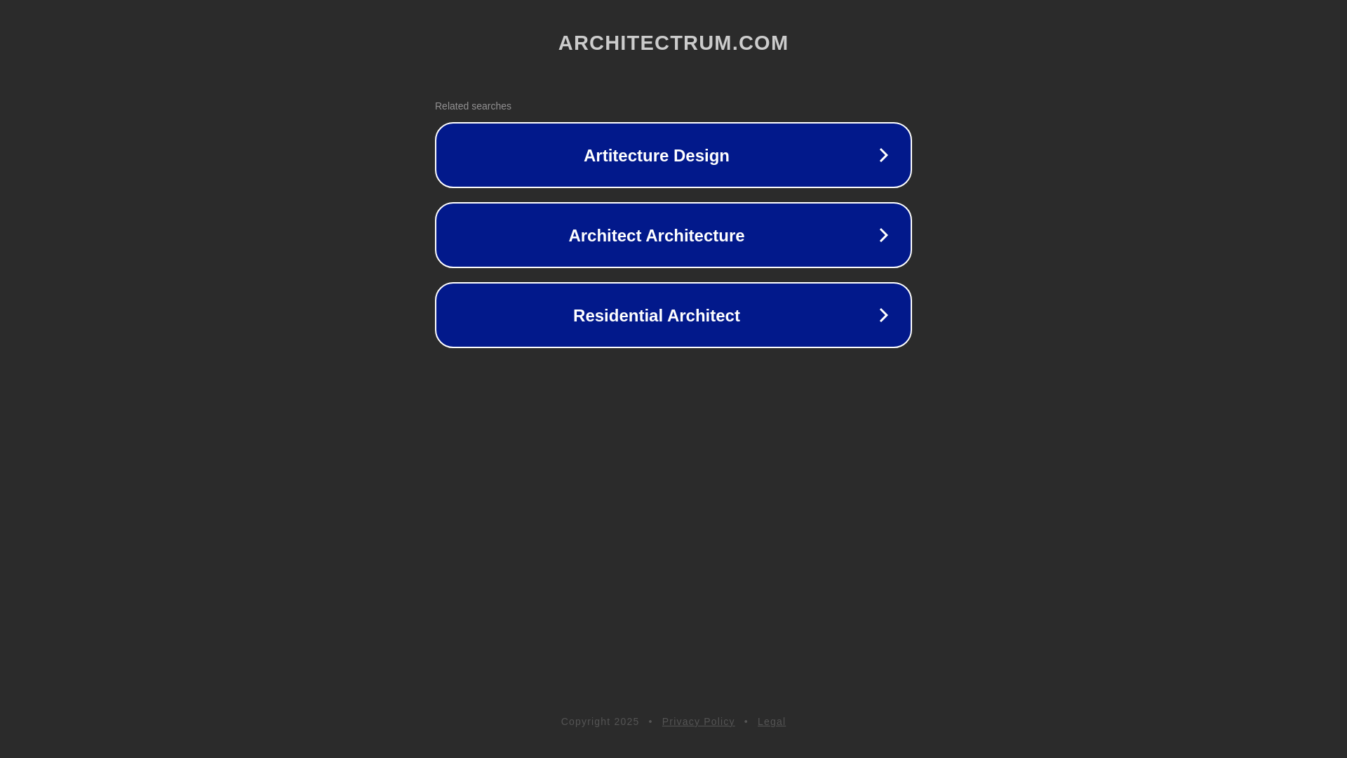 website screenshot of https://architectrum.com/