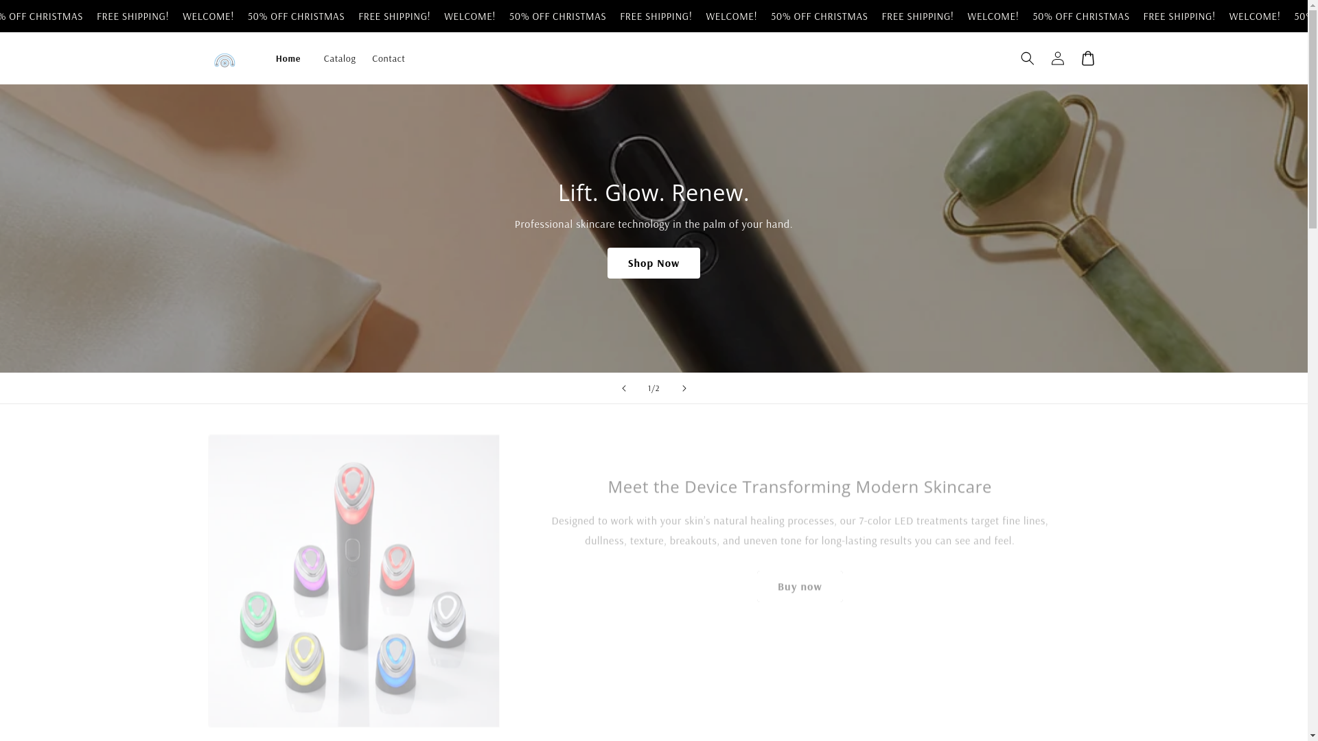 website screenshot of https://1nara.store/