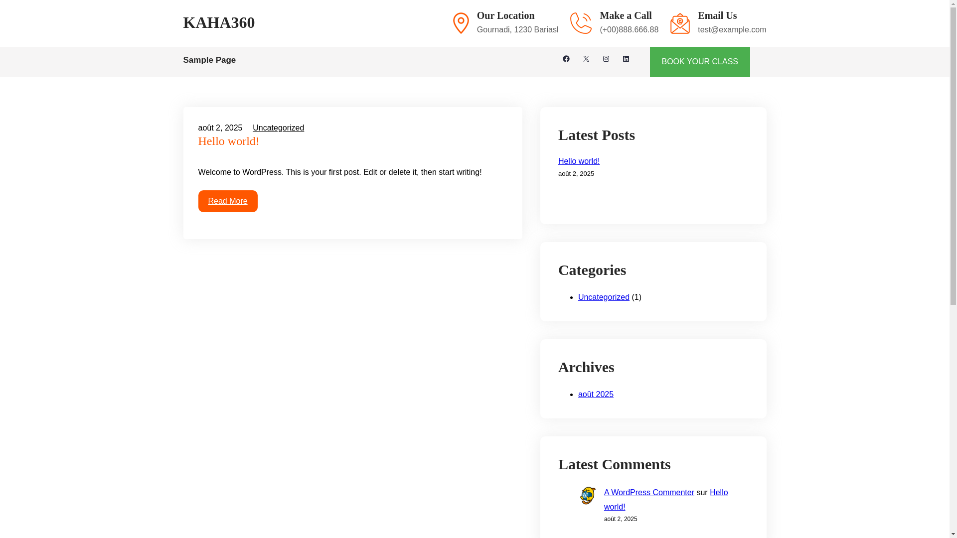 website screenshot of https://kaha360.ch/