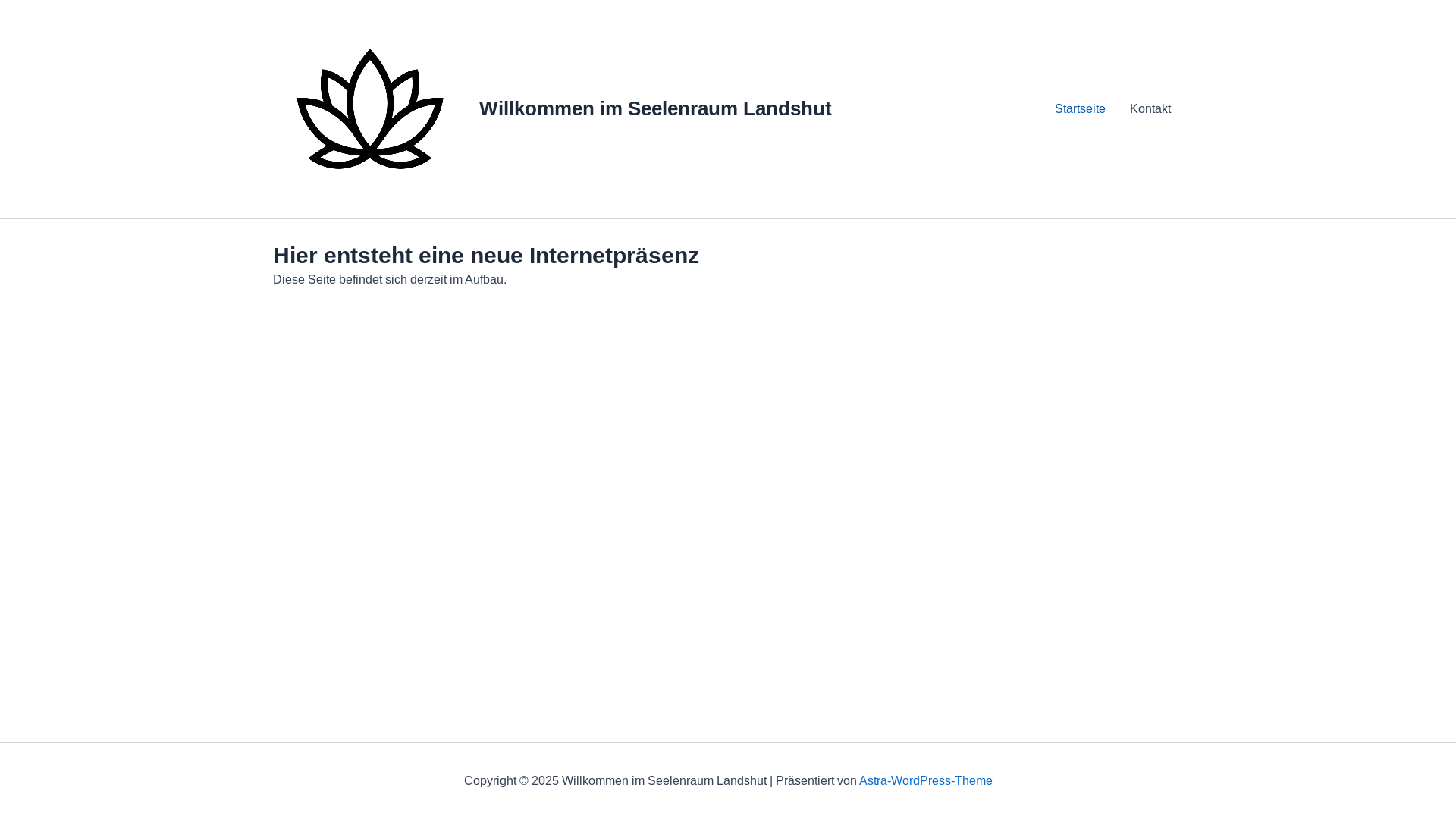 website screenshot of https://seelenraum-landshut.de/