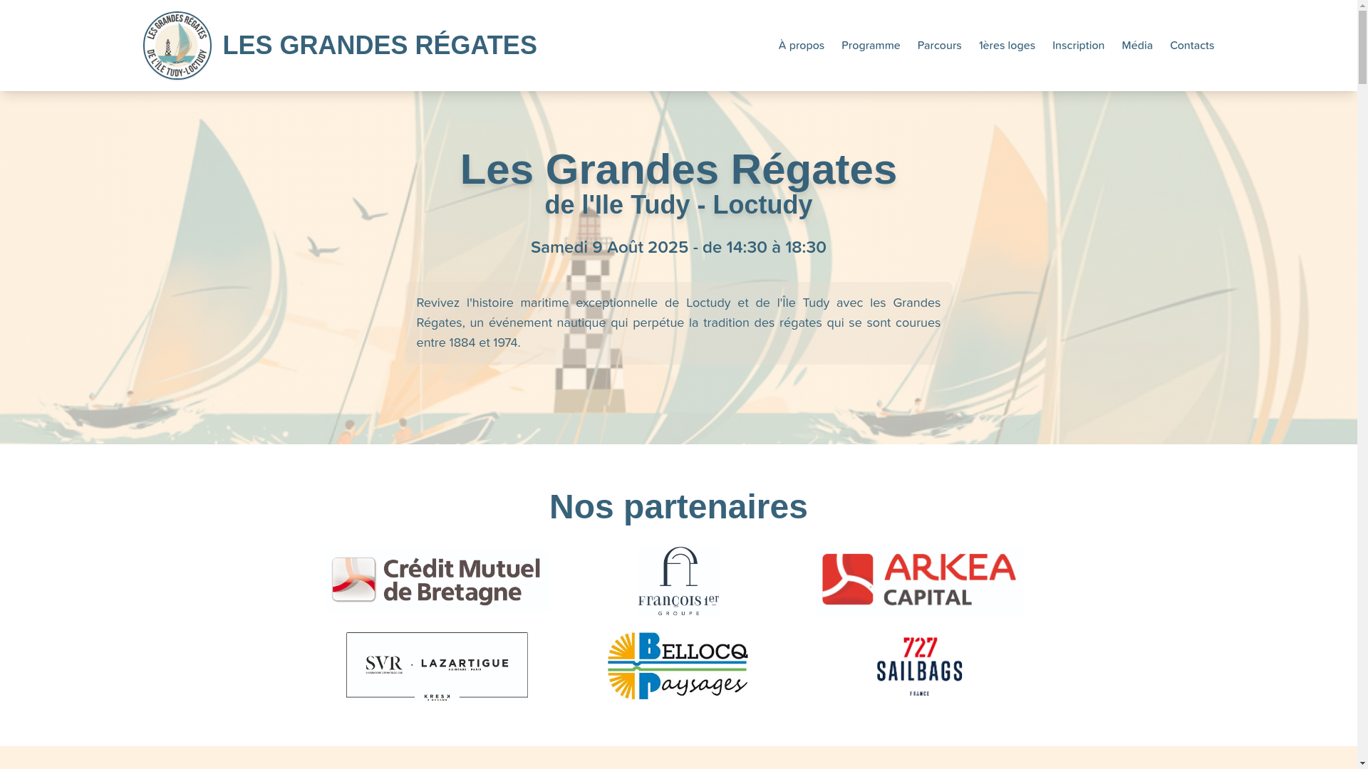 website screenshot of https://lesgrandesregates.pages.dev/