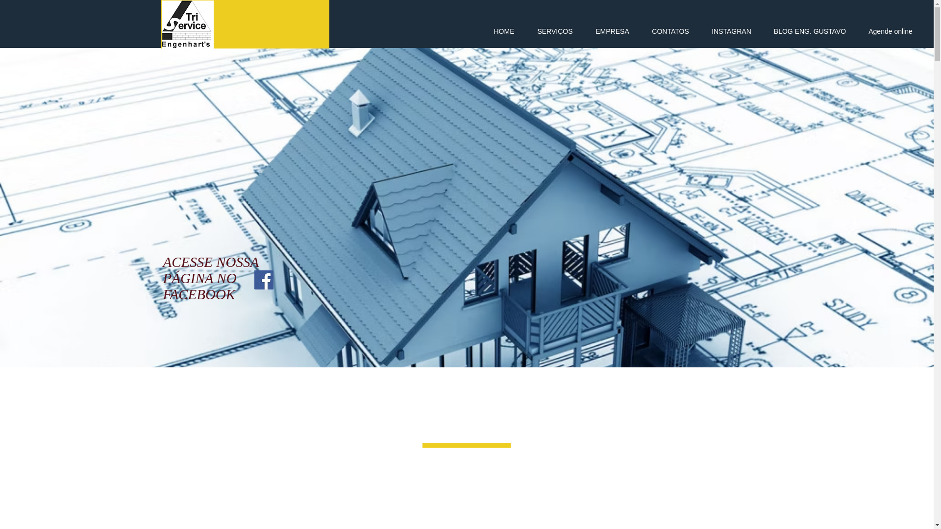 website screenshot of https://triserviceengenharia.com/