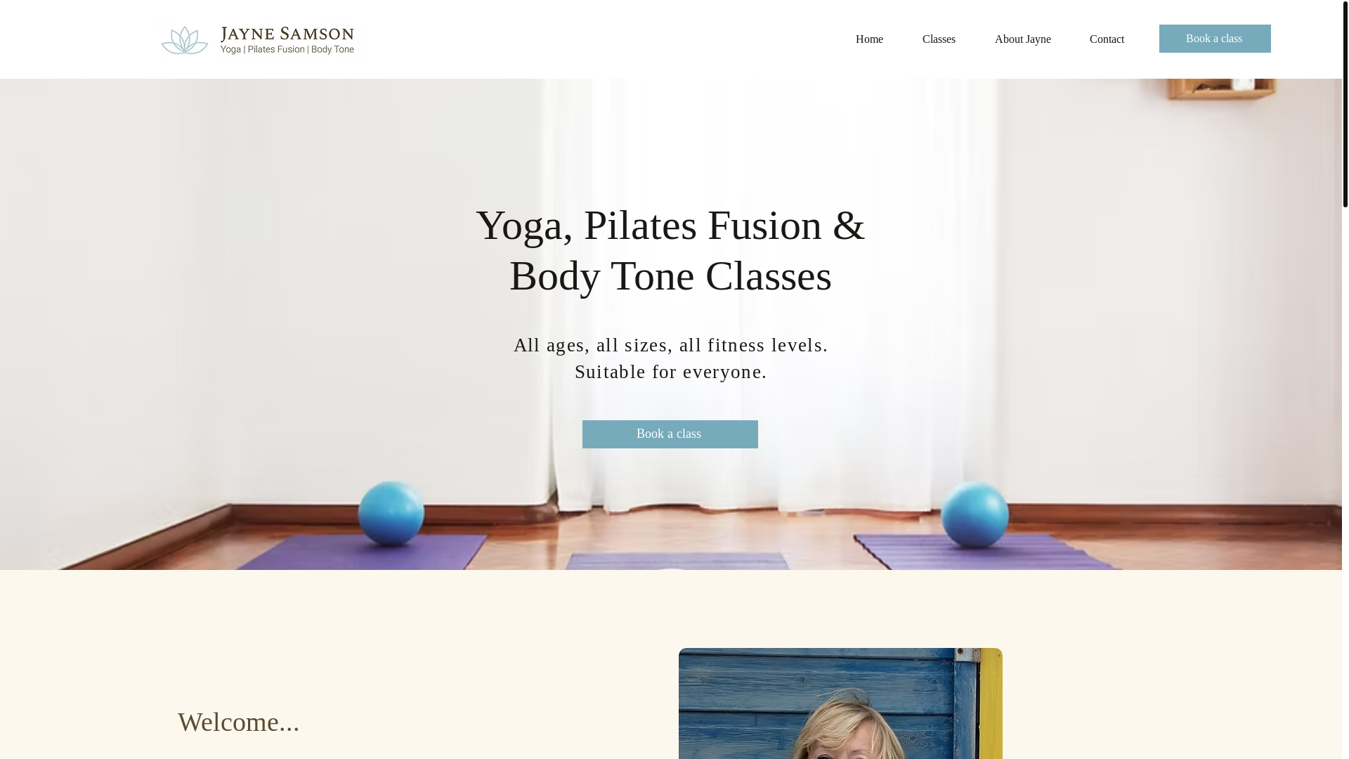 website screenshot of https://jaynesamson.com/