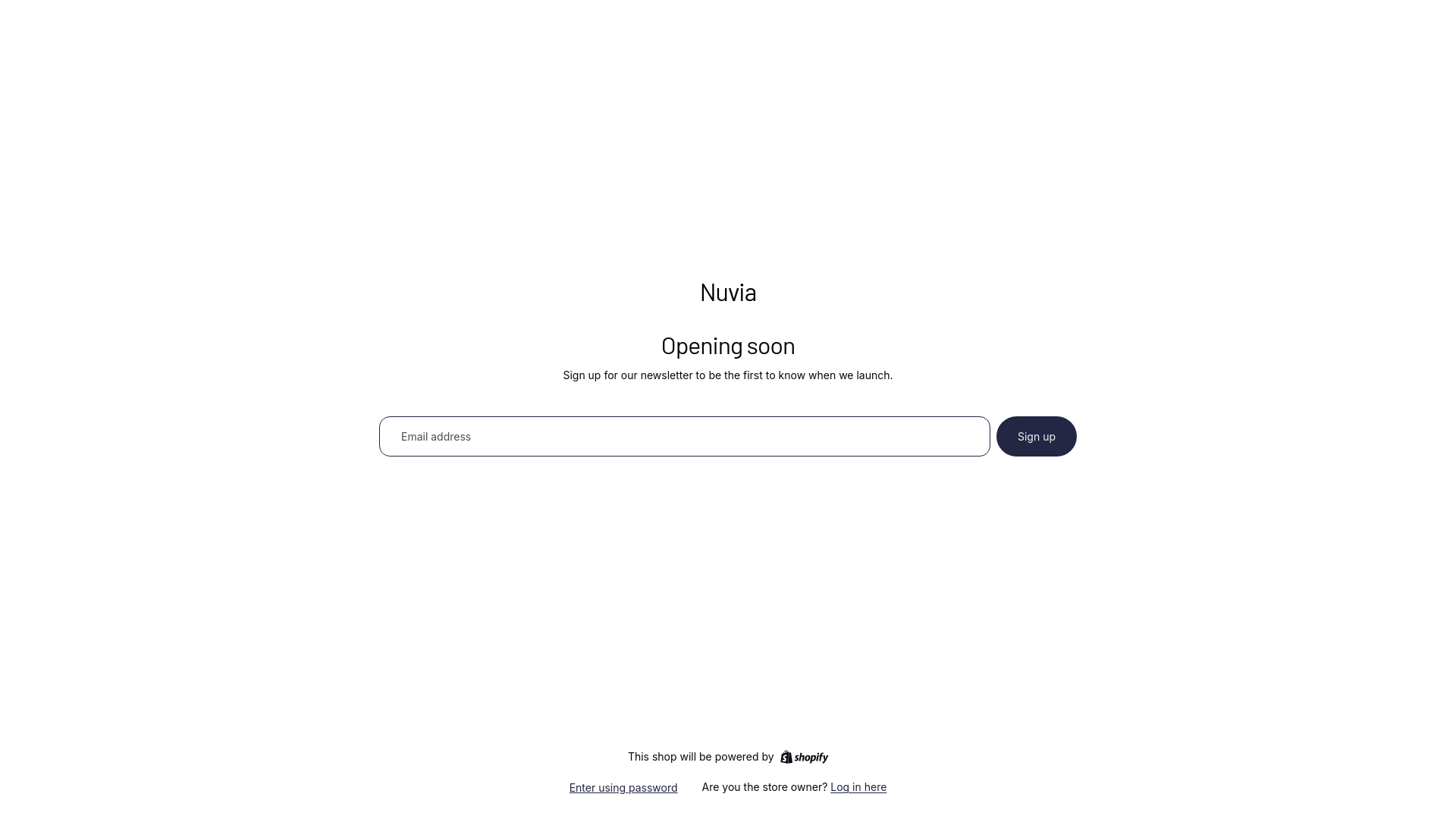 website screenshot of https://nuviawellness.net/