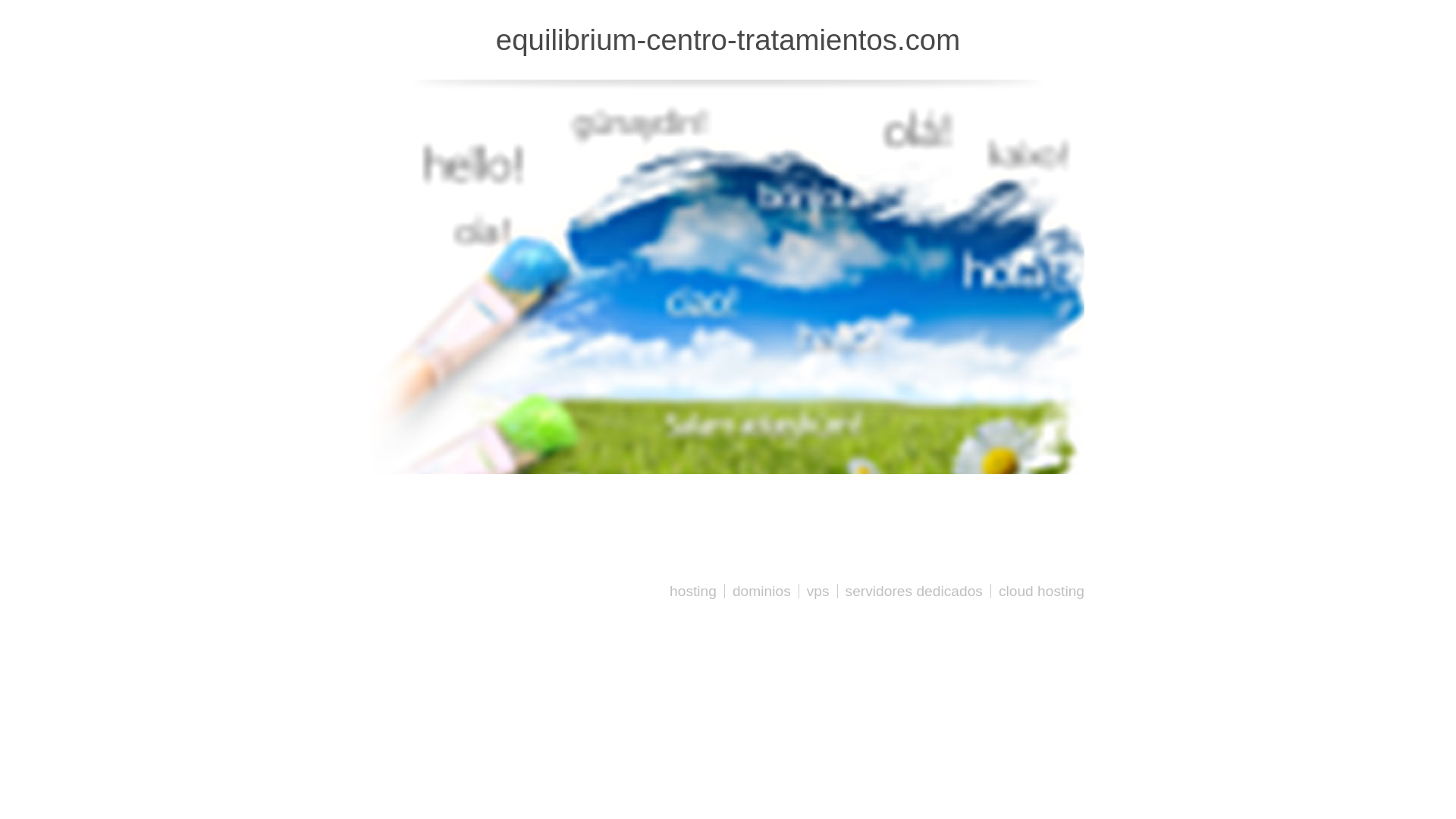 website screenshot of https://equilibrium-centro-tratamientos.com/