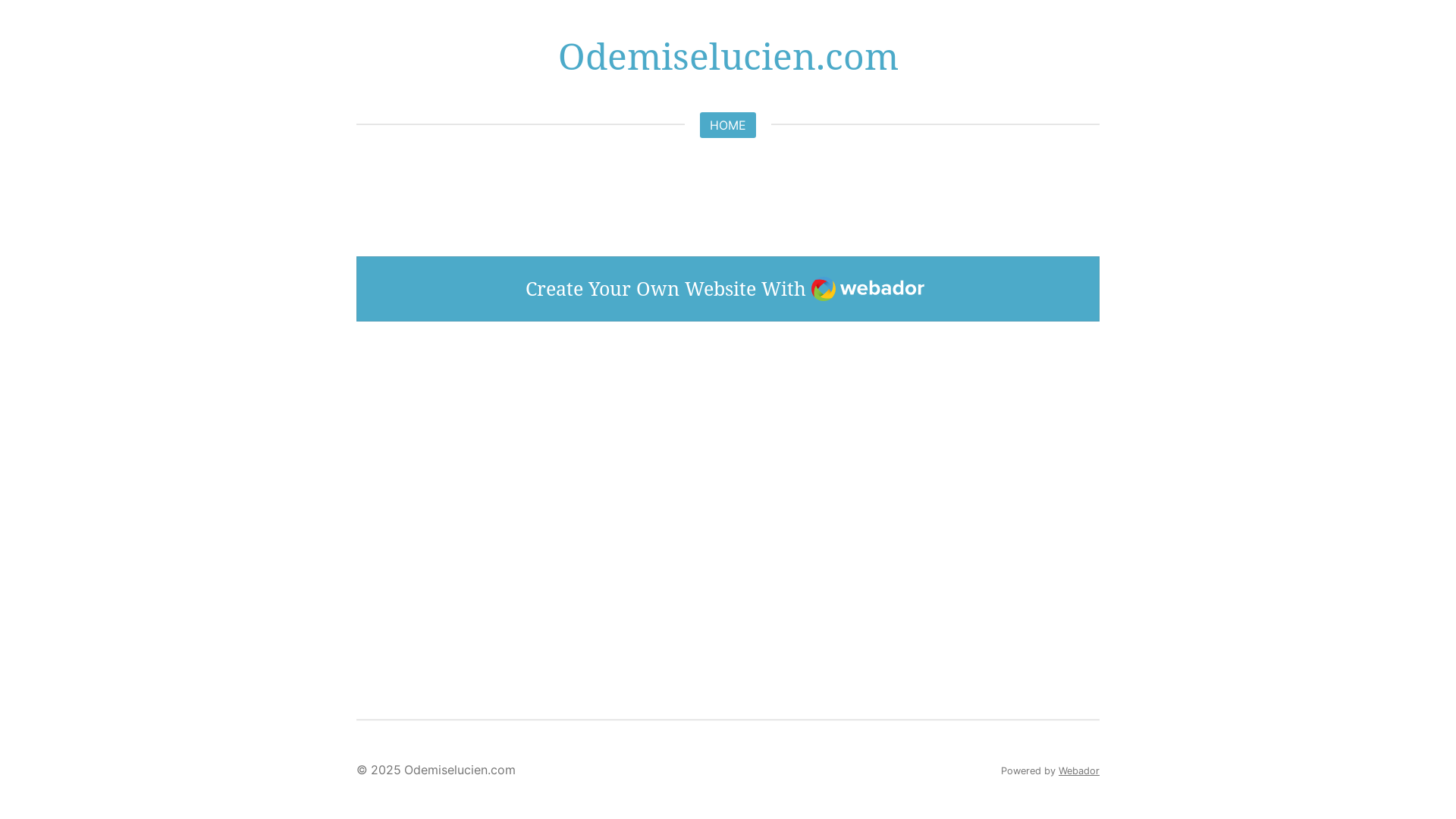 website screenshot of https://odemiselucien.com/