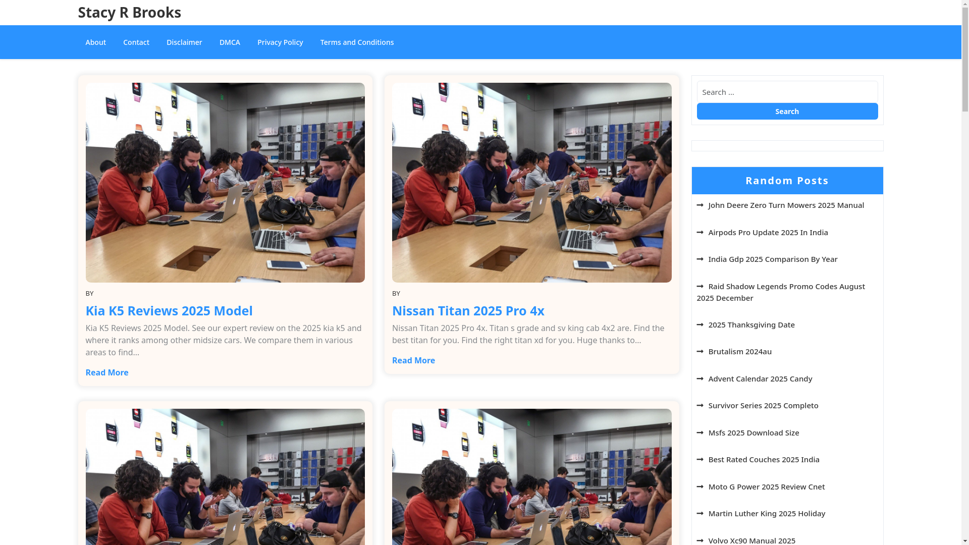 website screenshot of https://stacyrbrooksd.pages.dev/