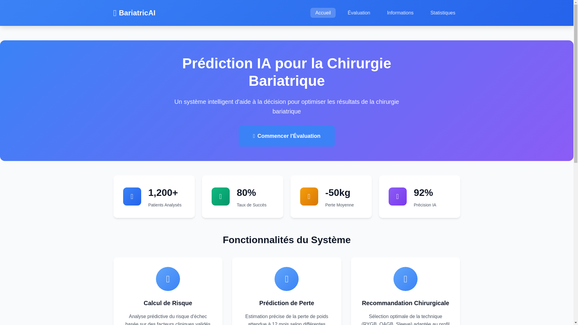 website screenshot of https://bariatric-ai.pages.dev/
