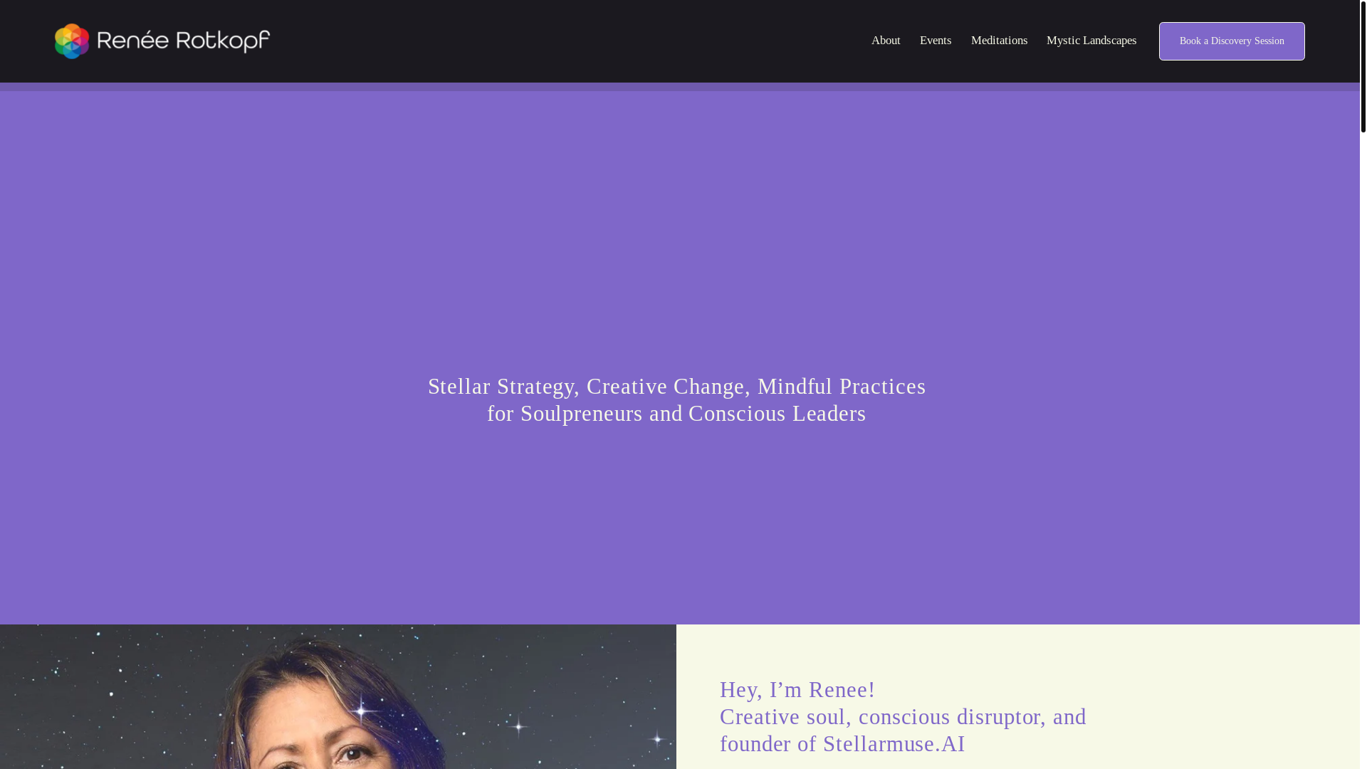 website screenshot of https://thestellarmuse.com/