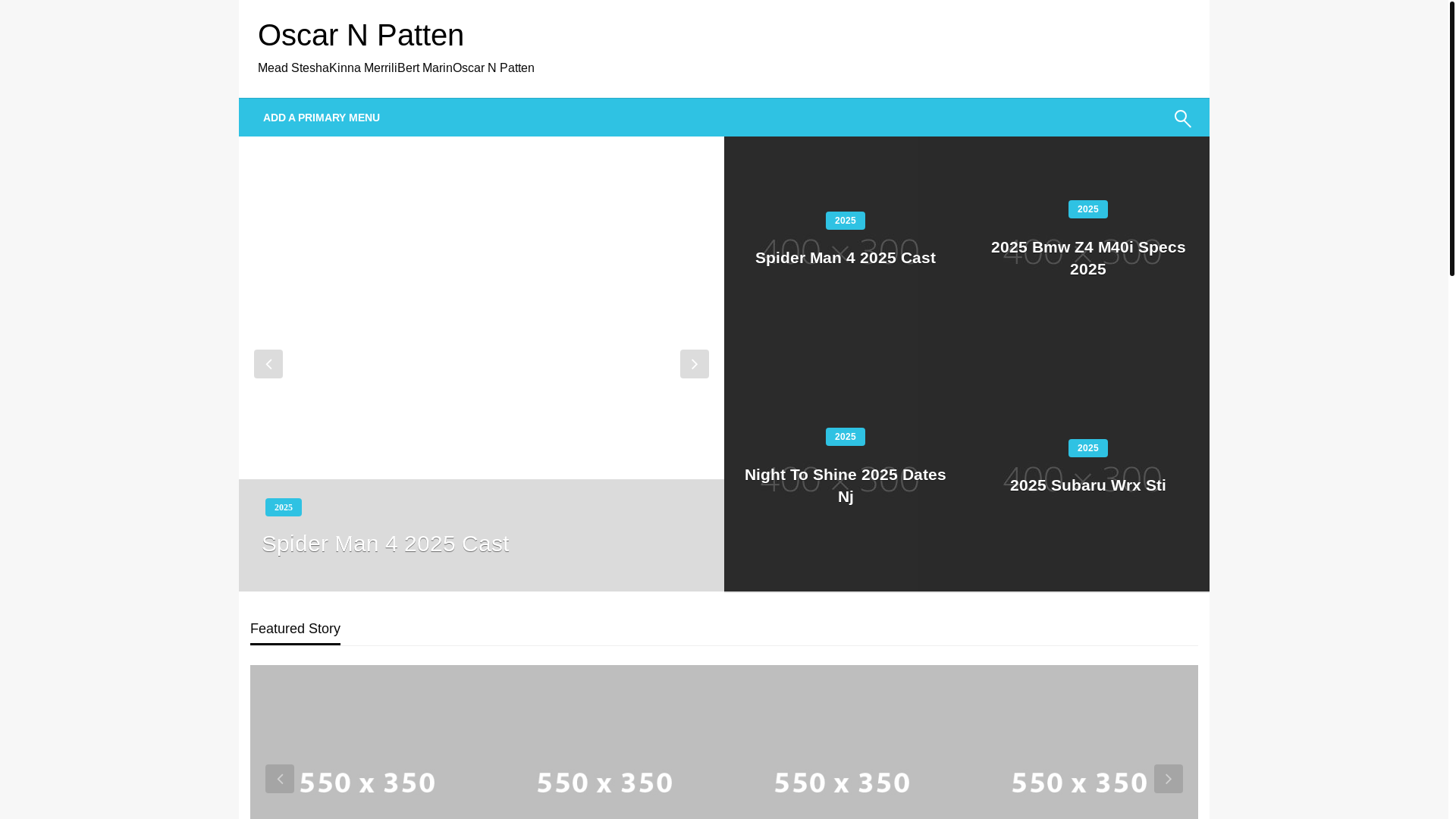 website screenshot of https://oscarnpatten.pages.dev/