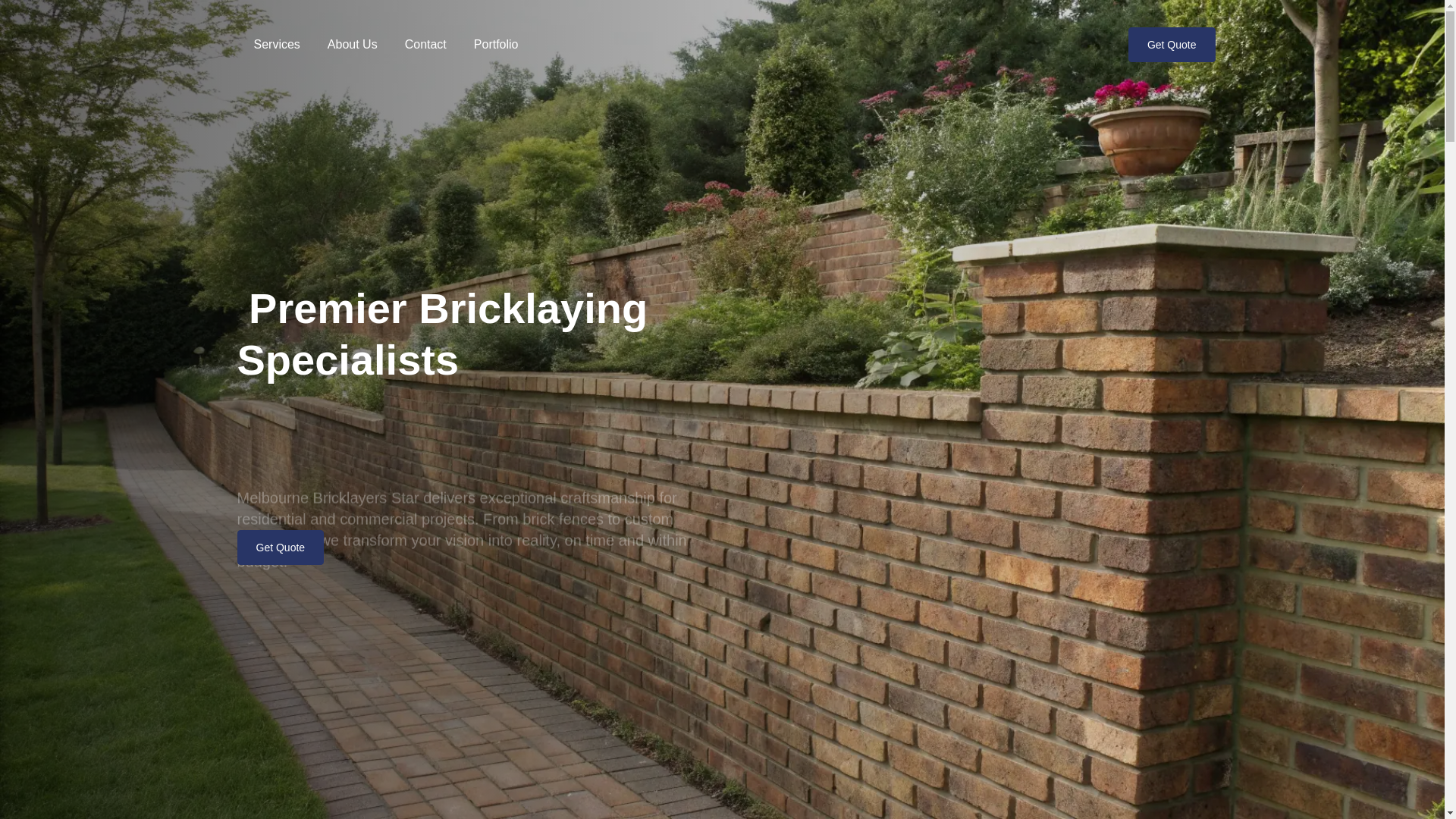 website screenshot of https://melbournebricklayersstar.com/
