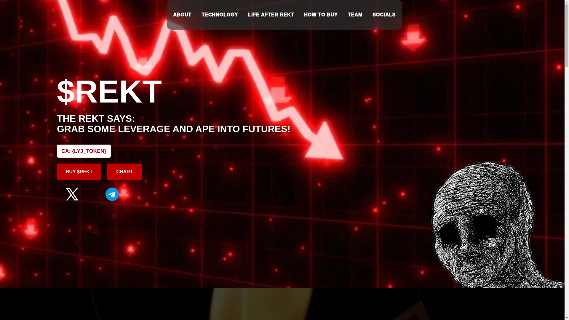 website screenshot of https://rektmoney-life.pages.dev/