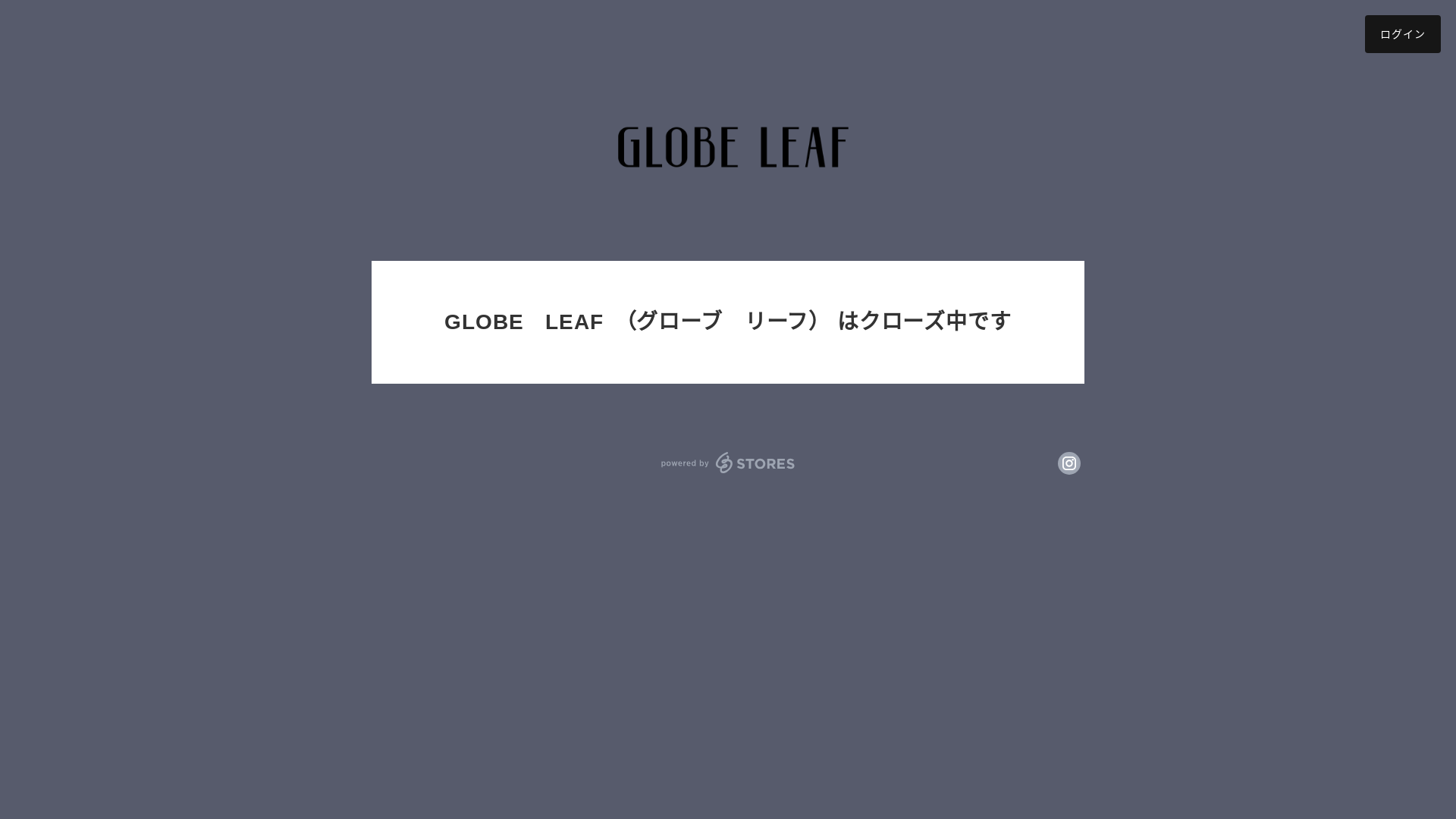 website screenshot of https://globeleafnagoya.shop/