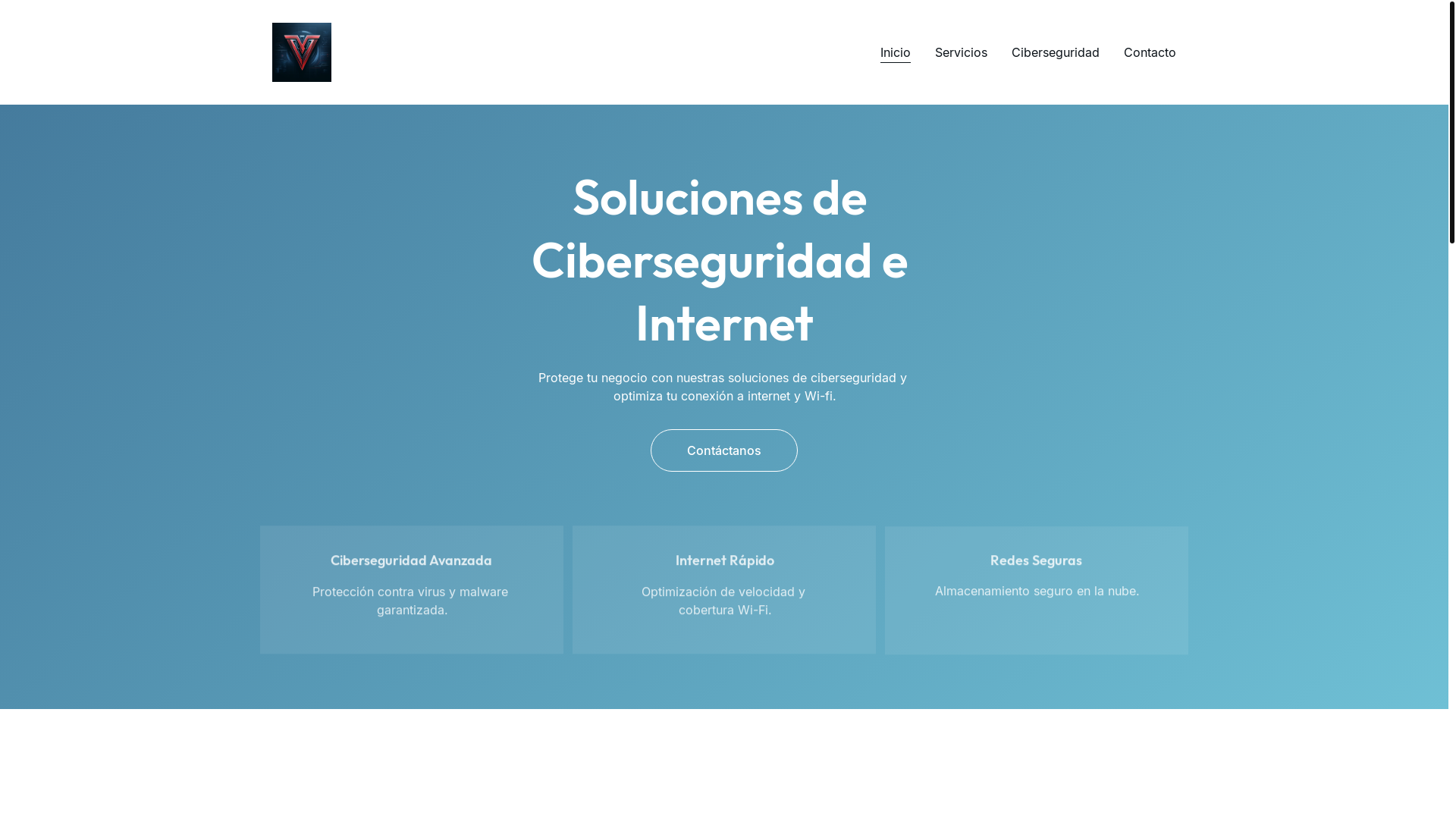 website screenshot of https://vartech.com.mx/