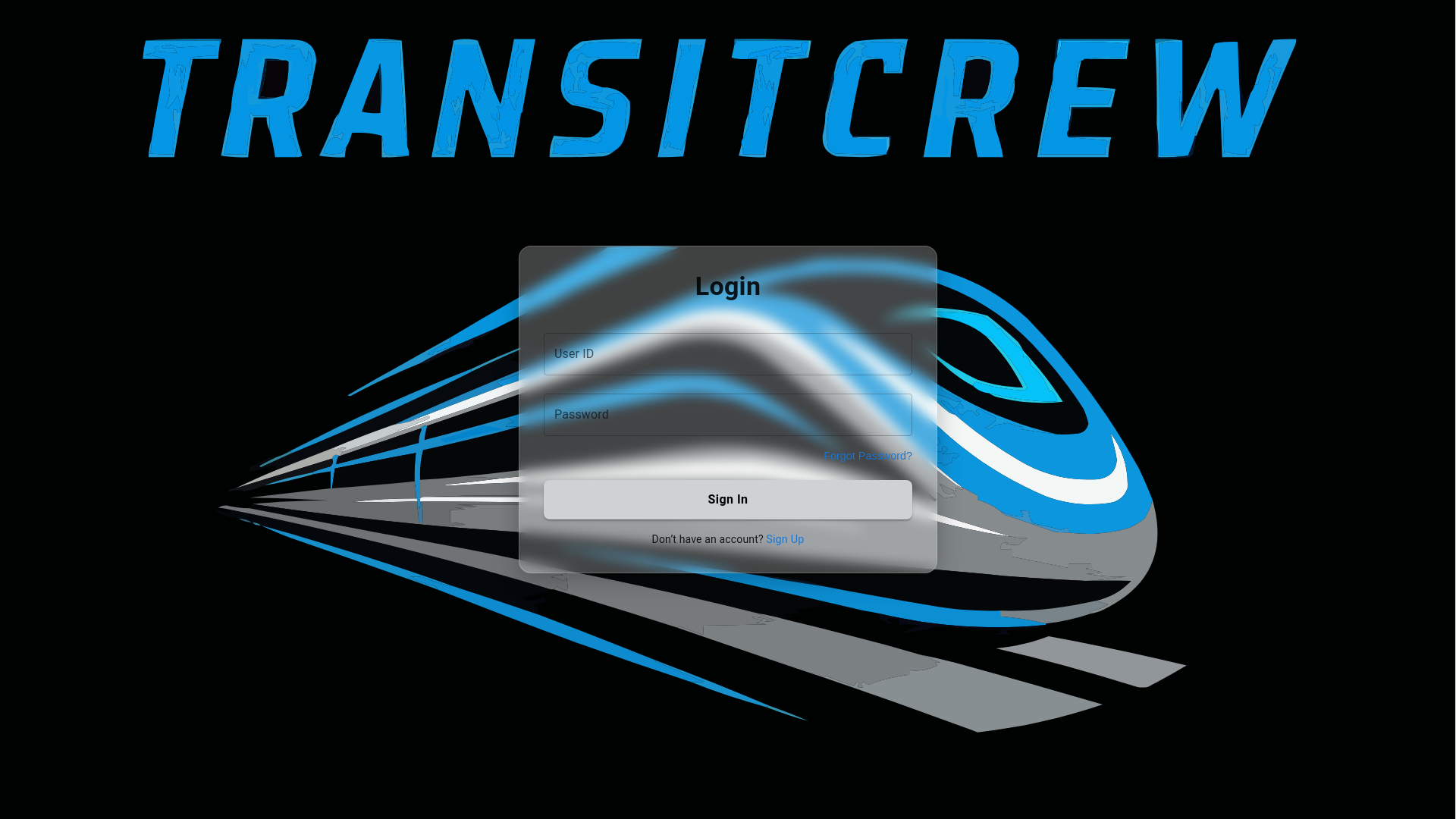 website screenshot of https://transitcrew-admin.pages.dev/