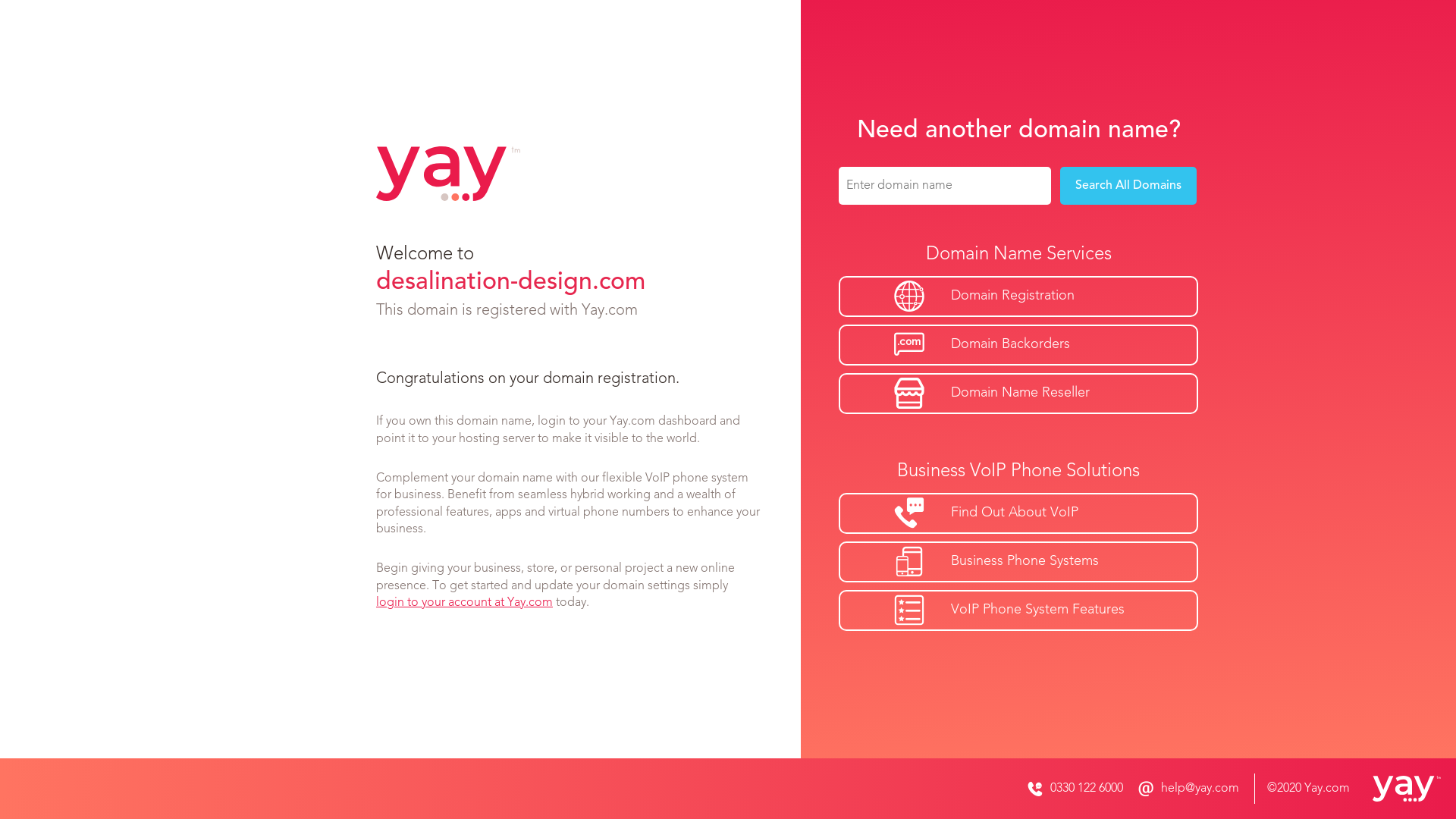 website screenshot of https://desalination-design.com/