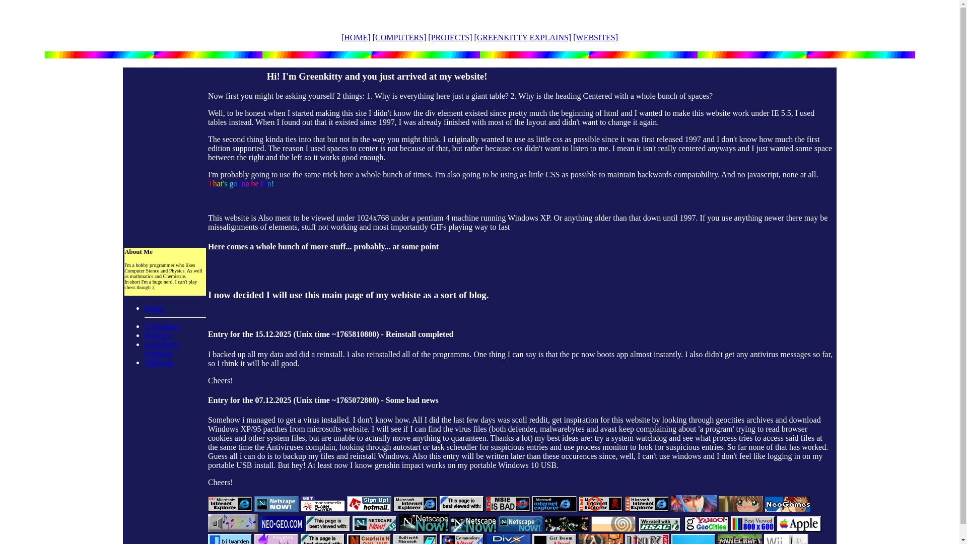 website screenshot of https://clubpeguinfan.neocities.org/