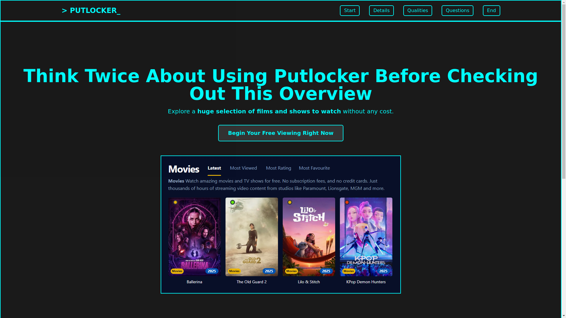 website screenshot of https://putlocker-1hjy.pages.dev/