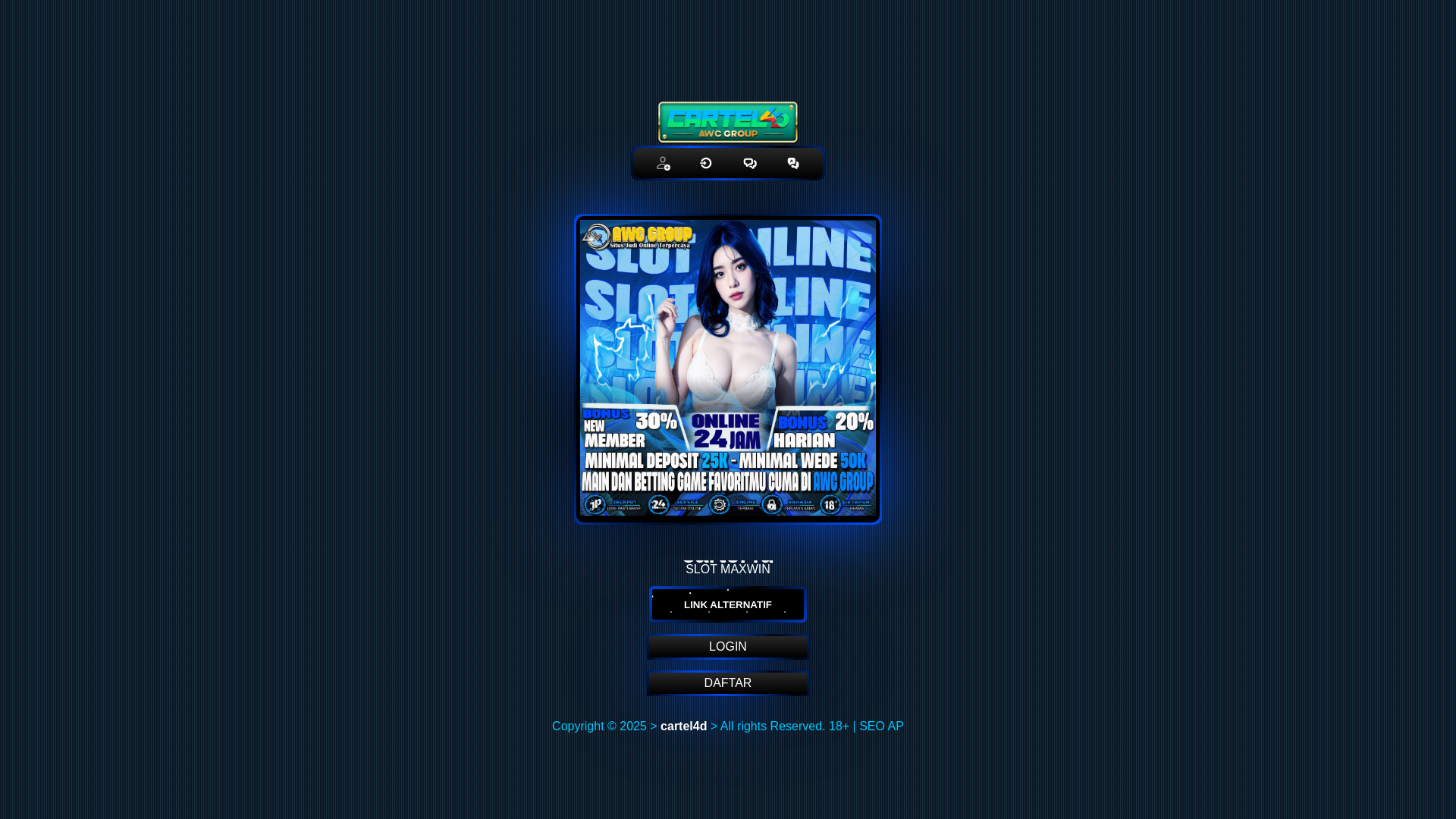website screenshot of https://carteldor.pages.dev/