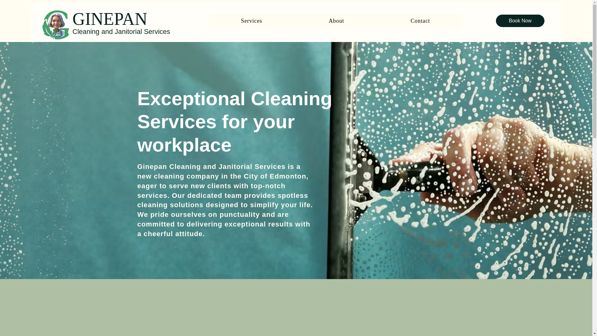website screenshot of https://ginepan.ca/