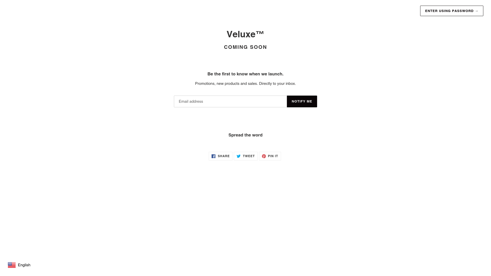 website screenshot of https://veluxekit.com/