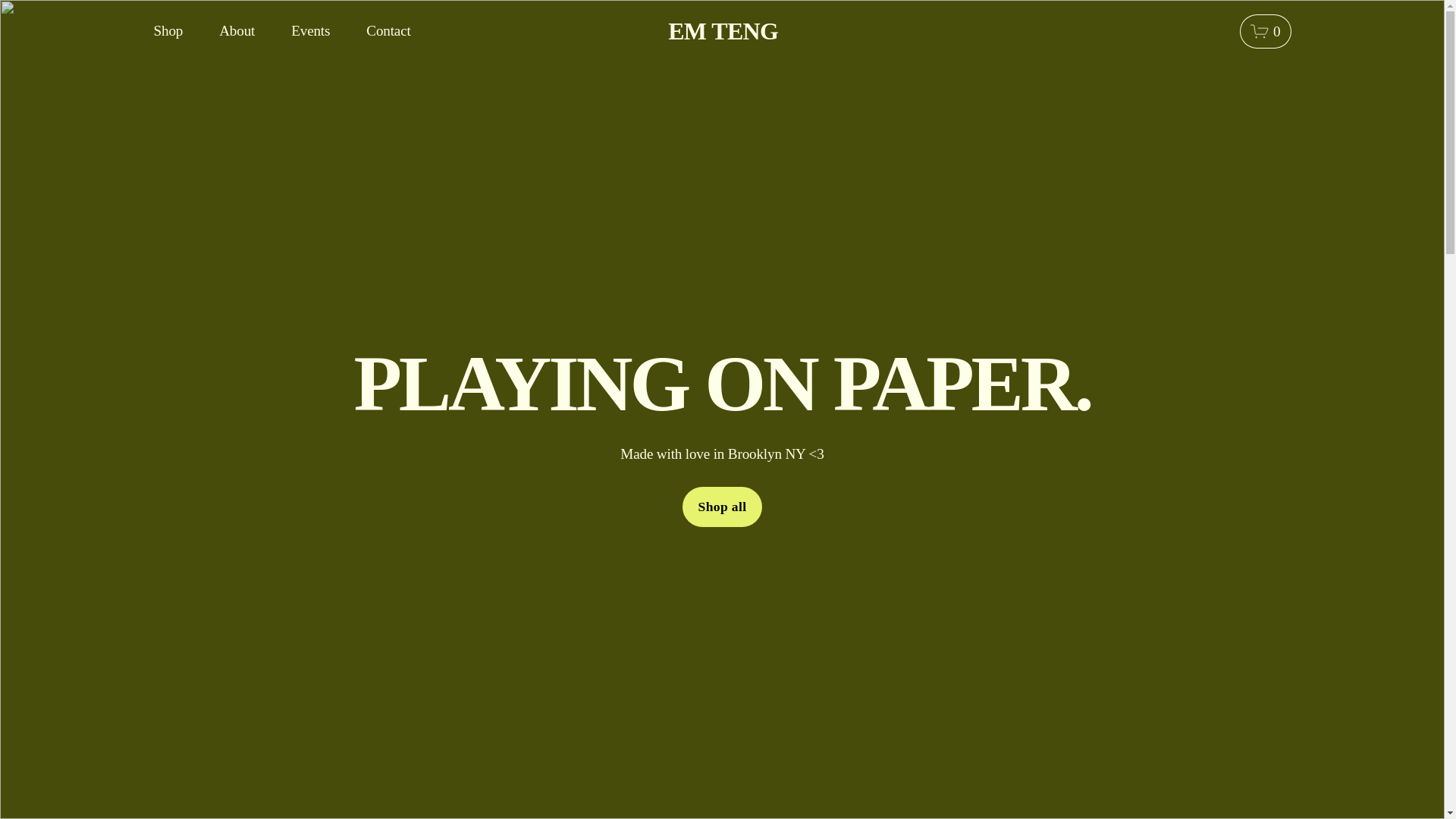 website screenshot of https://emteng.art/