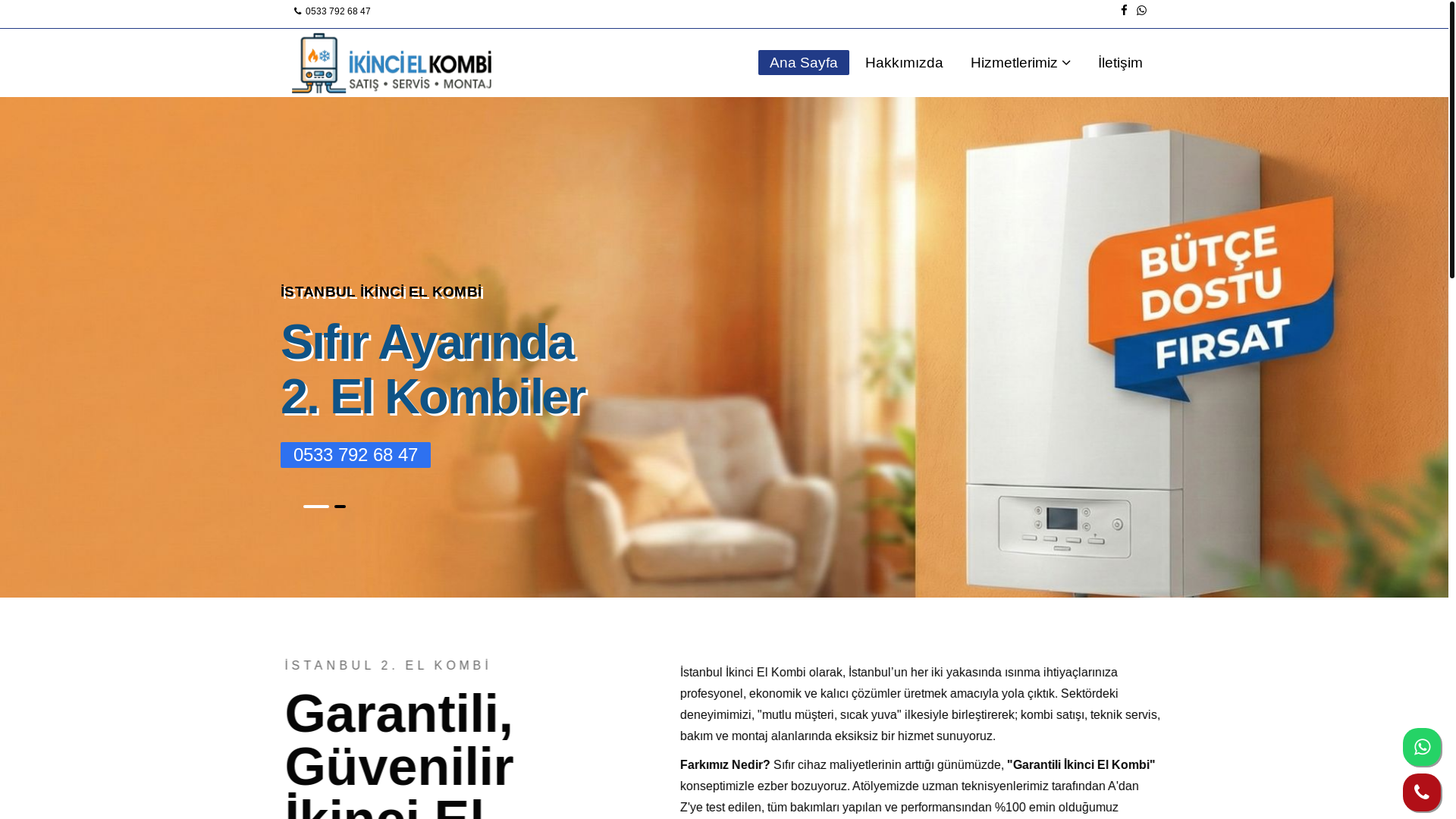 website screenshot of https://istanbulikincielkombi.com.tr/