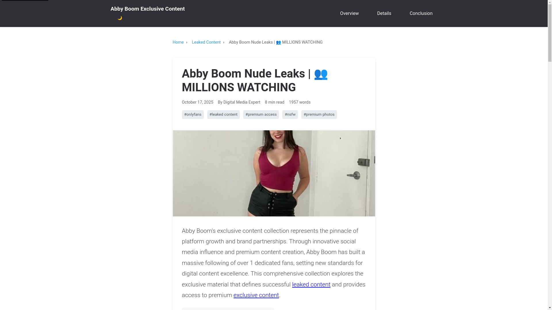 website screenshot of https://abby-boom-nude-leaks.pages.dev/
