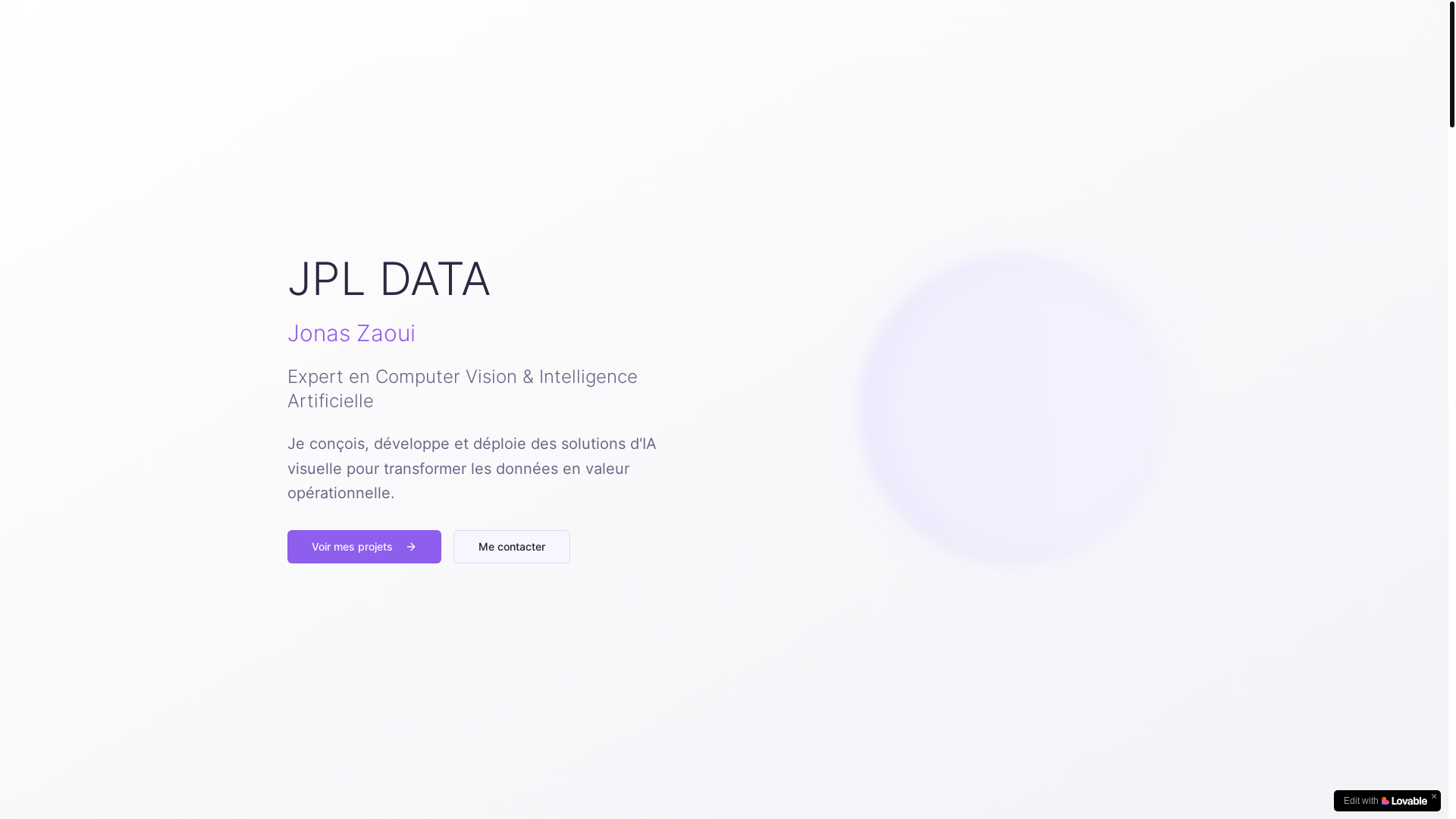 website screenshot of https://jpl-data.fr/