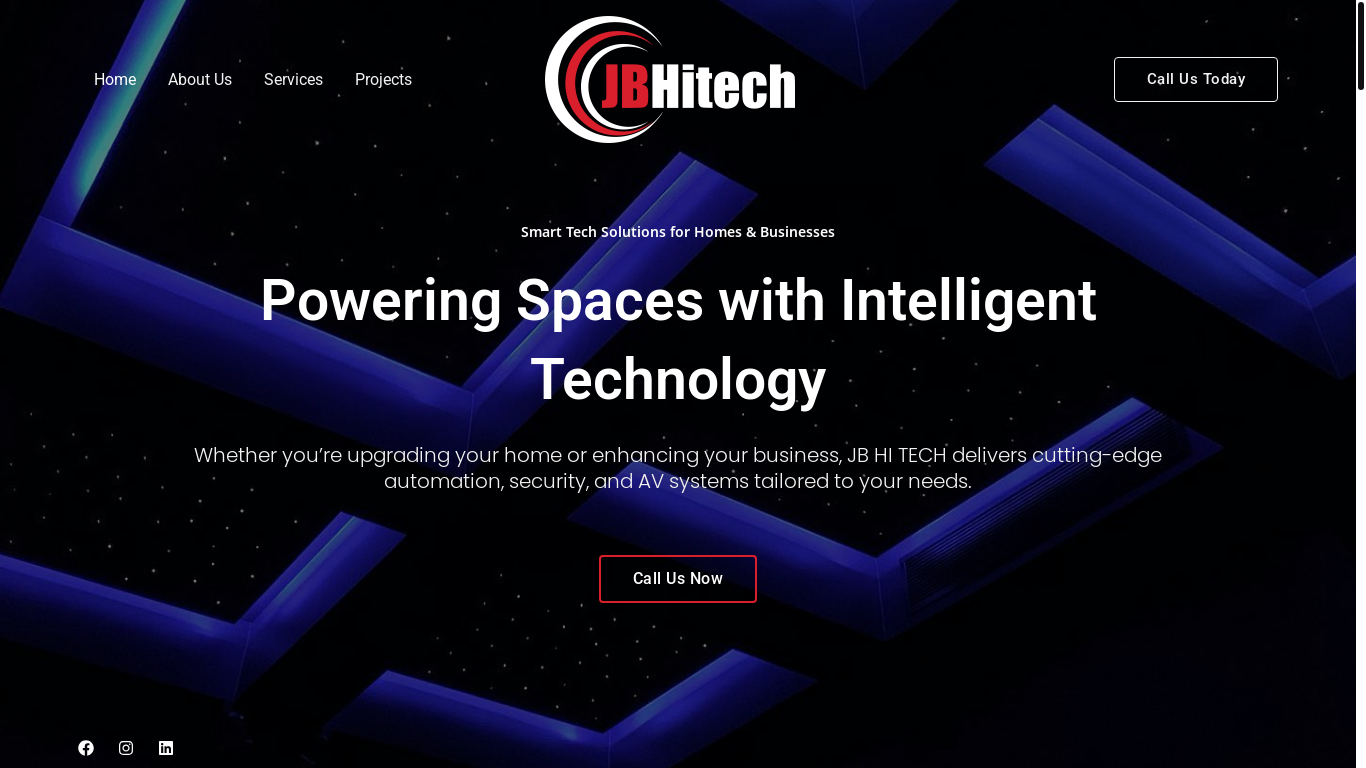 website screenshot of https://jbhitech.online/