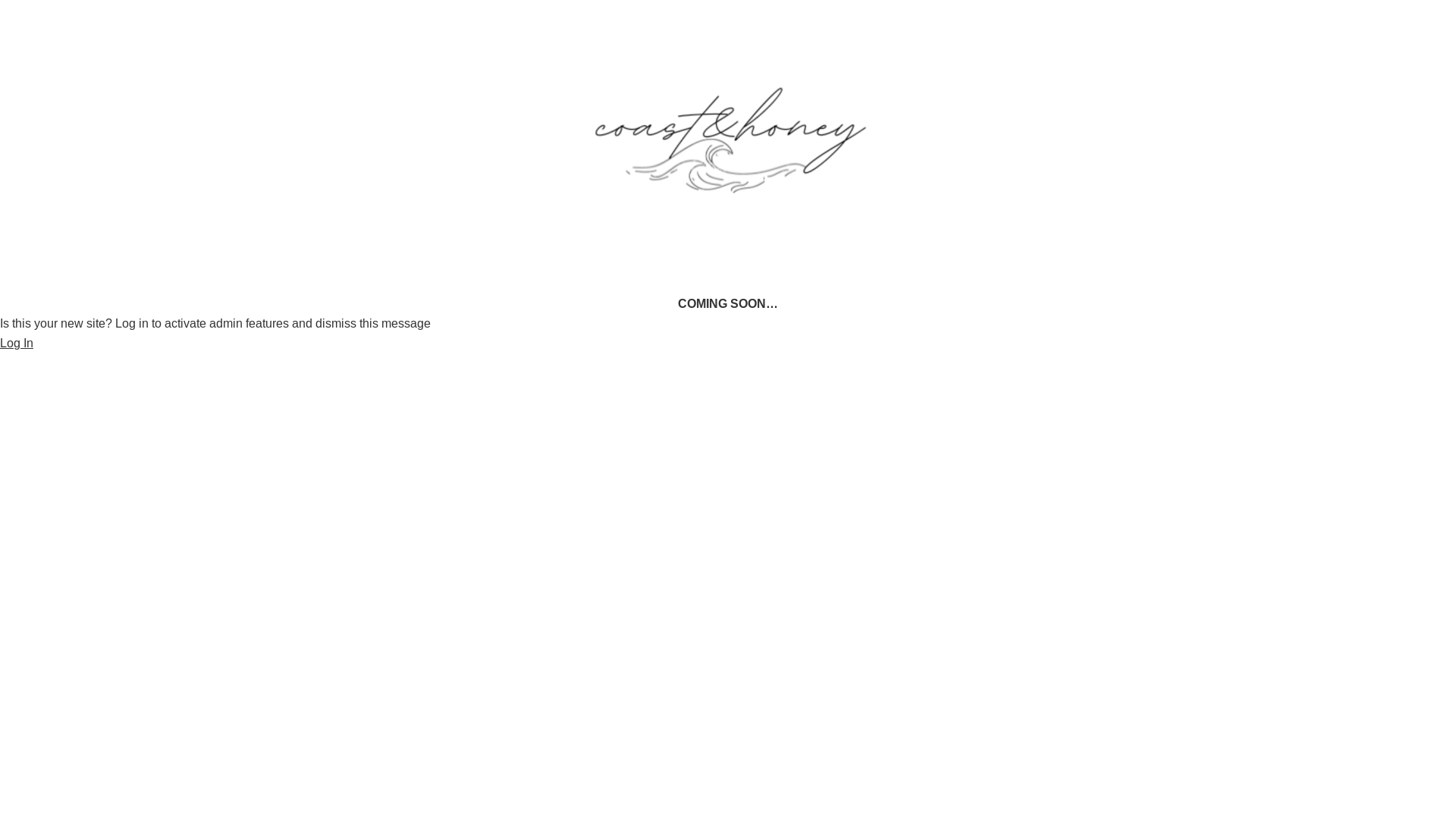 website screenshot of https://coastalhoneyco.com/