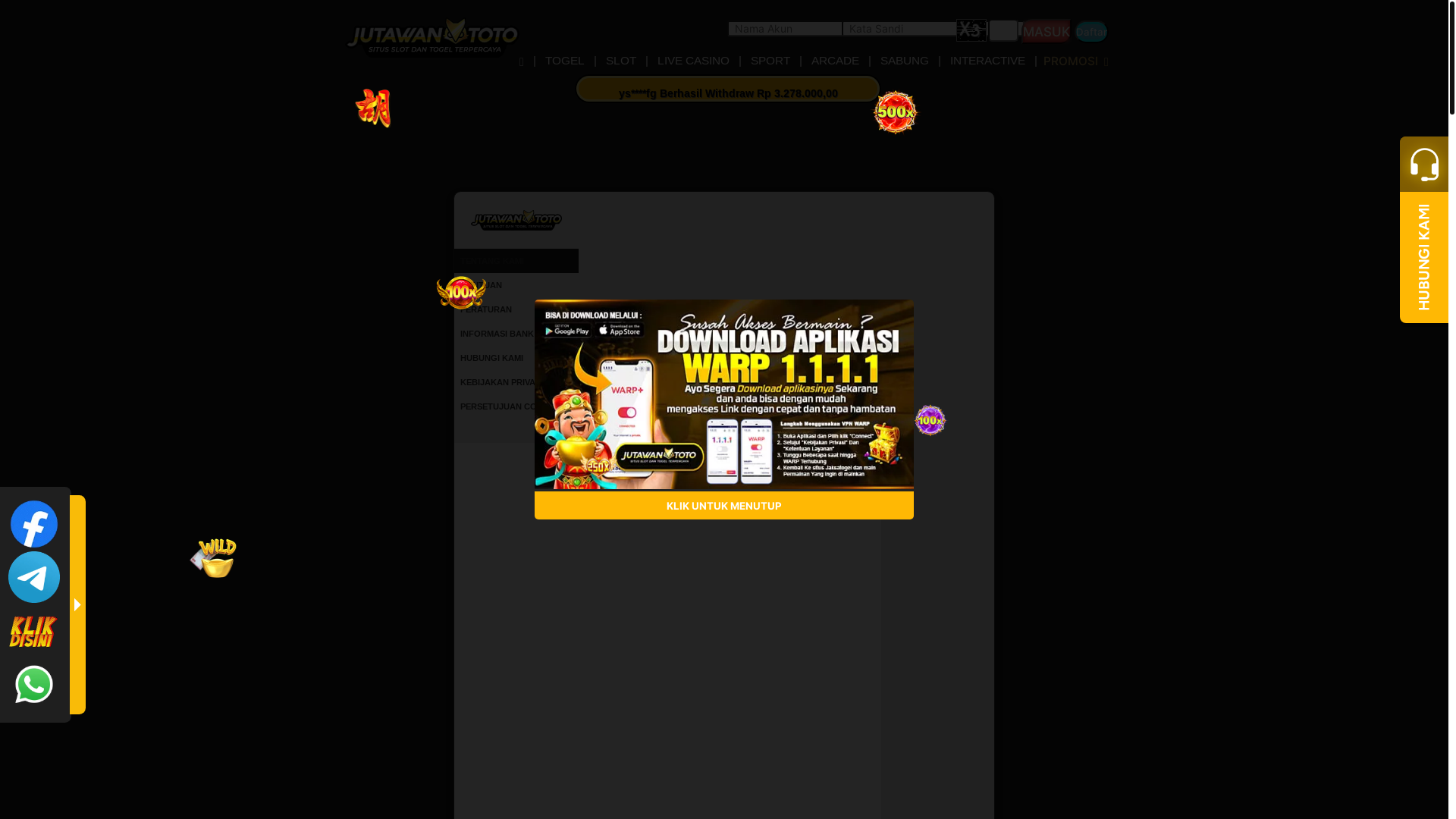 website screenshot of https://jutawansate.com/