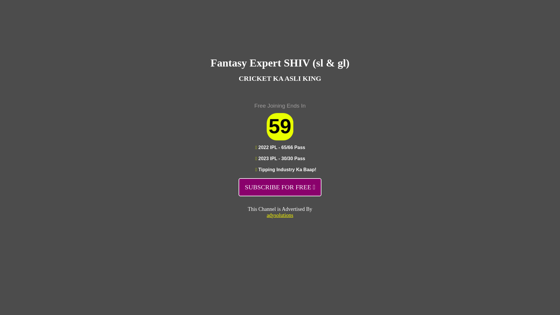 website screenshot of https://fantasyexpertshiv.icu/
