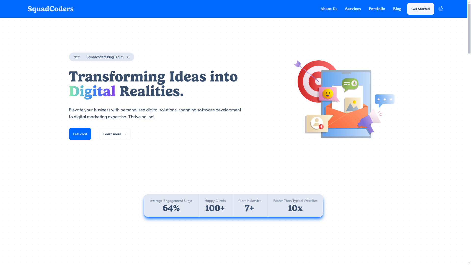 website screenshot of https://squadcoders-main.pages.dev/