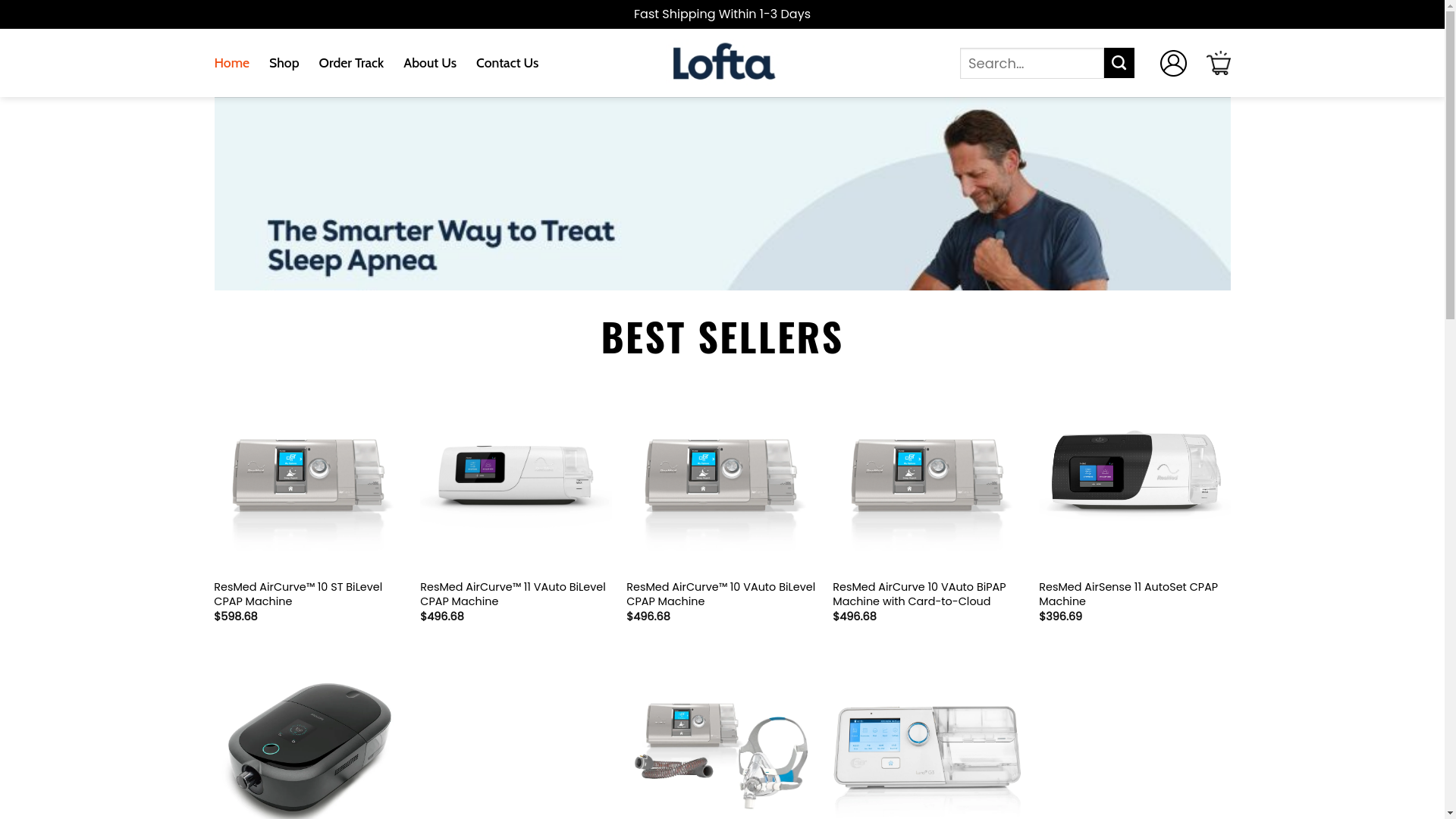 website screenshot of https://haloloftahome.shop/
