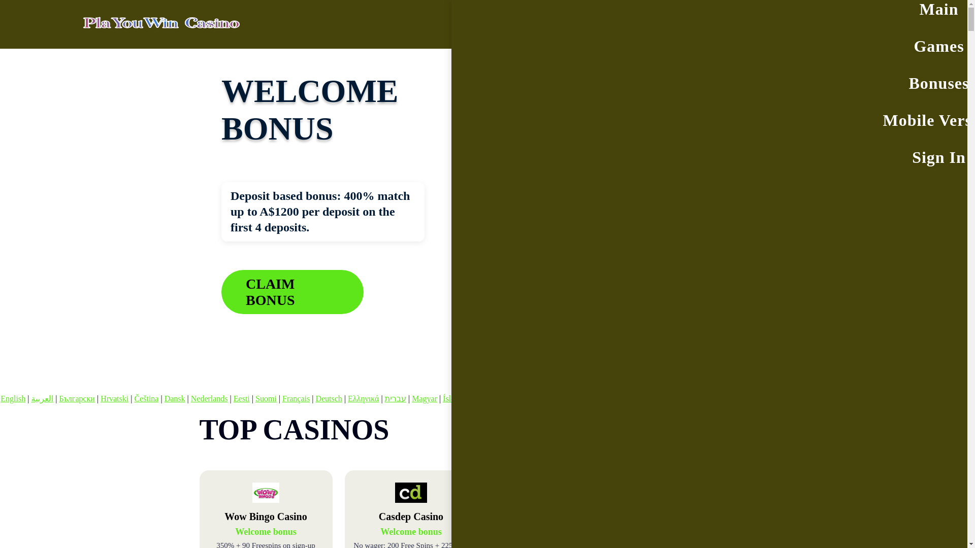 website screenshot of https://playouwin3.bond/